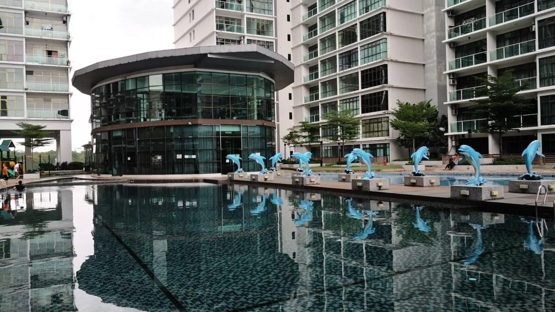 조호바루 / 조호르바루 테브라우의 아파트먼트 (m², 침실 1개, 프라이빗 욕실 1개) 4성급 싱글룸 로비