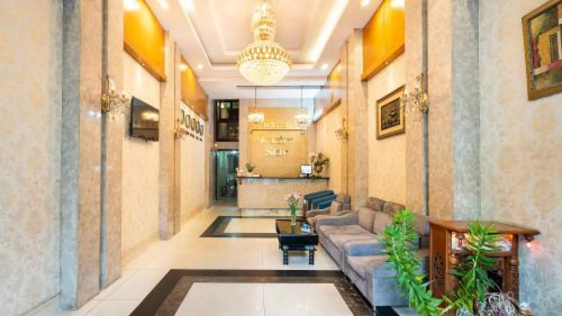 호치민 럭키 스타 호텔 146 응우옌 짜이 3성급 호텔 레스토랑