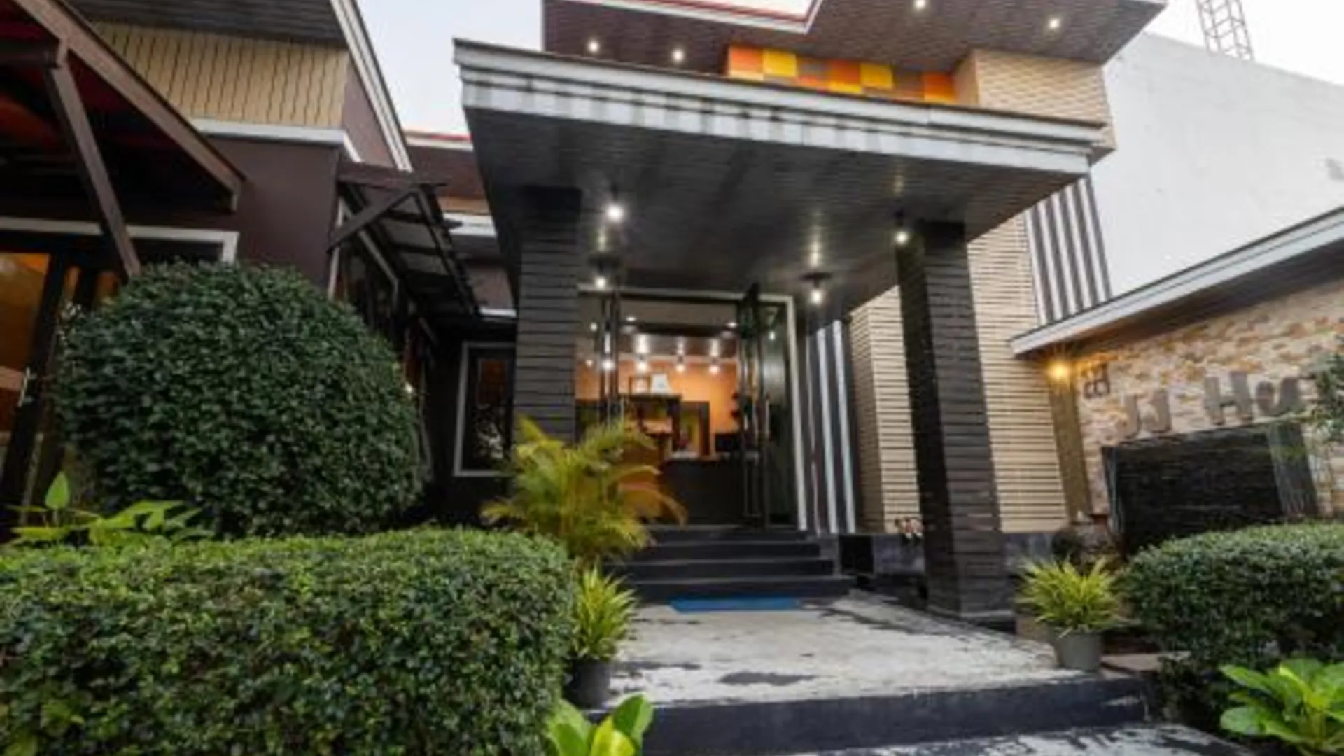 치앙라이 JJ hut hotel 2성급 호텔 전망