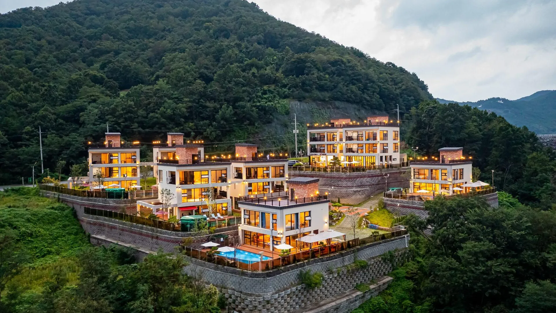 경주 까사로마 풀빌라 3성급 게스트하우스 객실