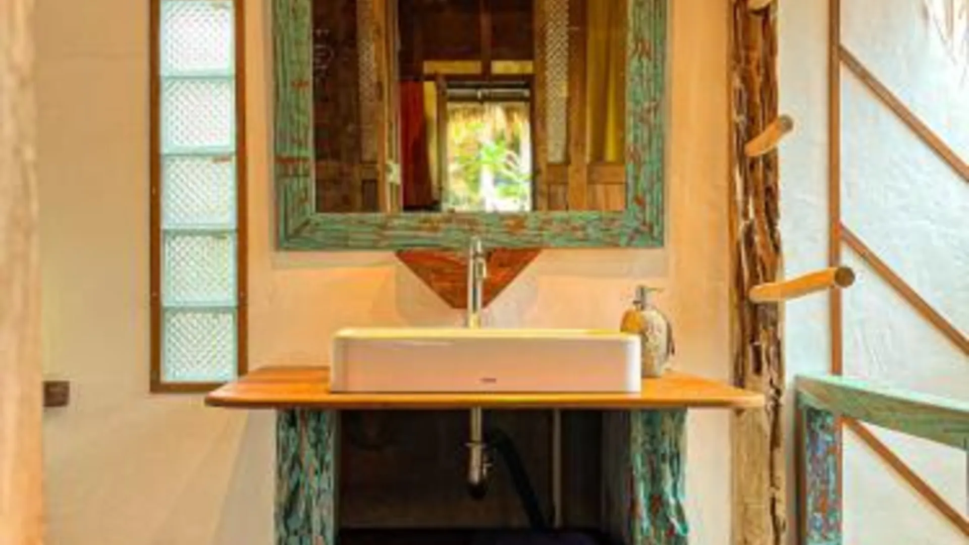 발리 Blue Earth Village 호텔 레스토랑