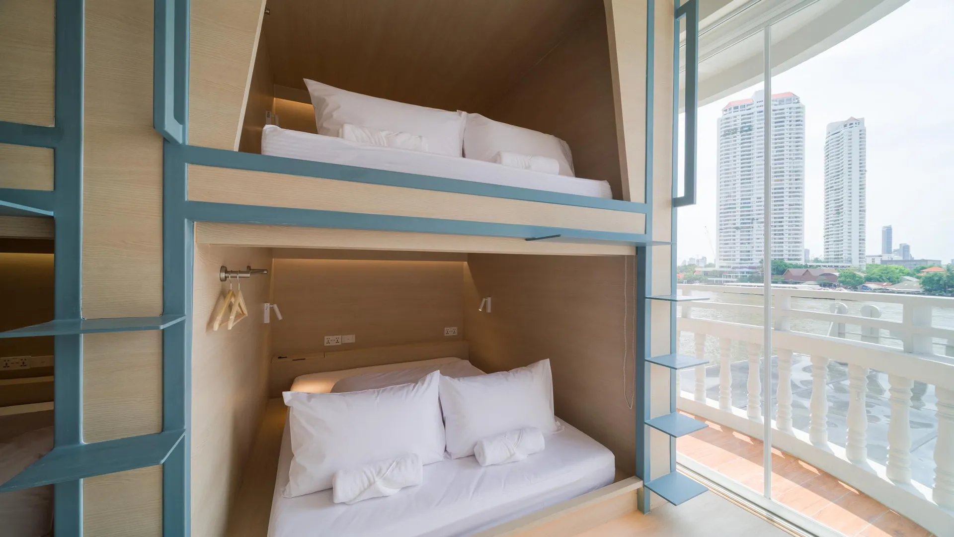 방콕 비트 와리 호스텔 앳 차오프라야 리버 2성급 호텔 객실