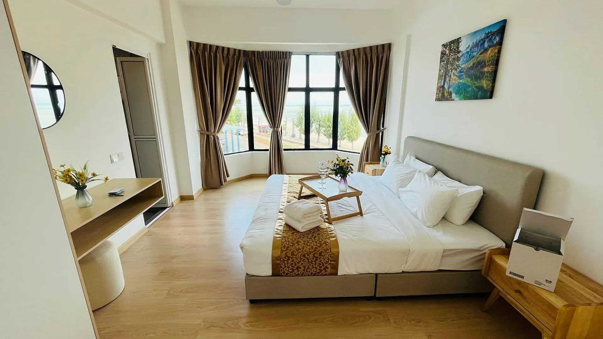 말라카 Signature Mutiara Beach Resort by Glex 5성급 호텔 스위트룸