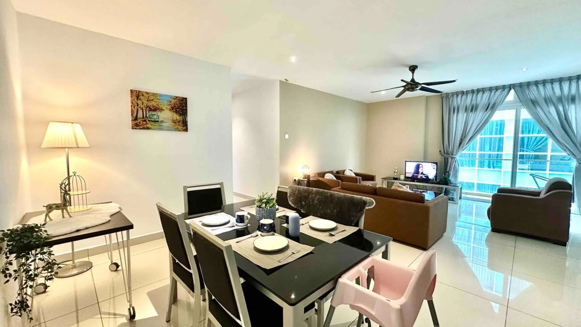 조호바루 / 조호르바루 조호바루의 프라이빗 하우스 (110m², 침실 3개, 프라이빗 욕실 2개) 2성급 싱글룸 객실