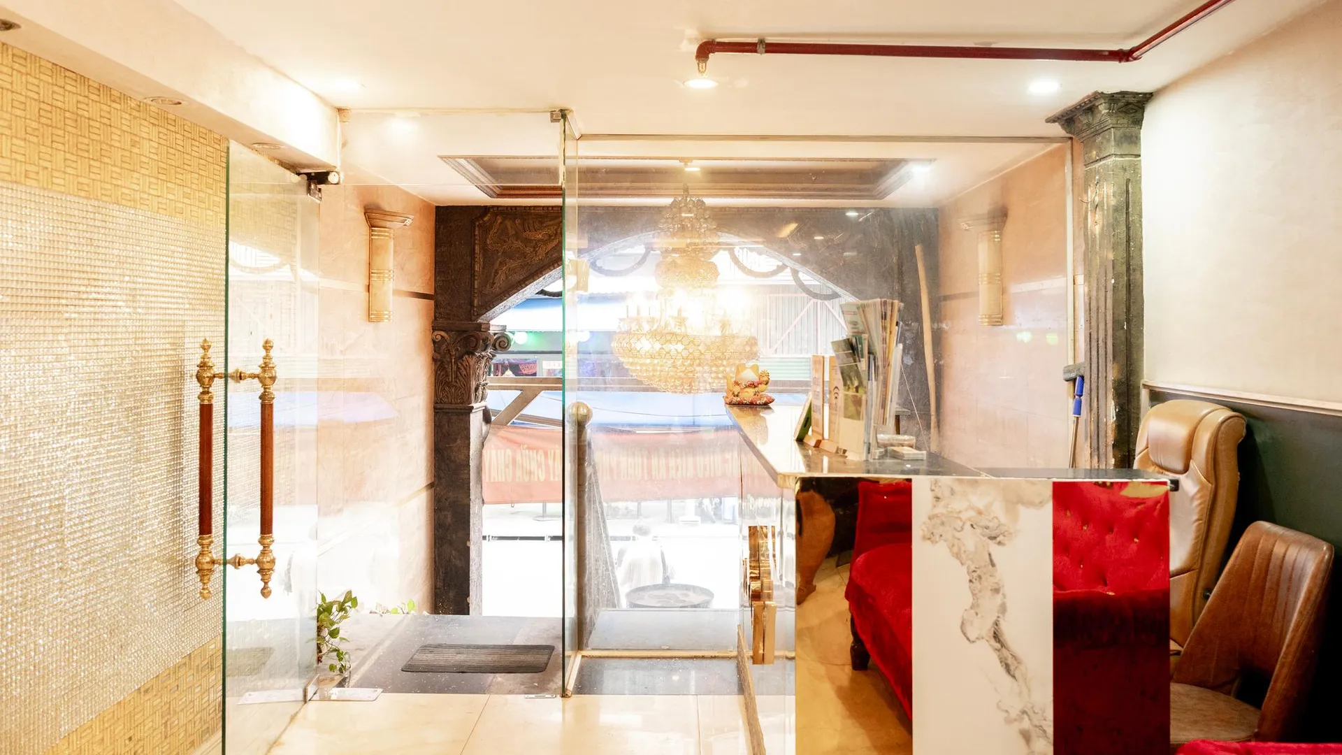 호치민 크라운 부이비엔 호텔 2성급 호텔 로비