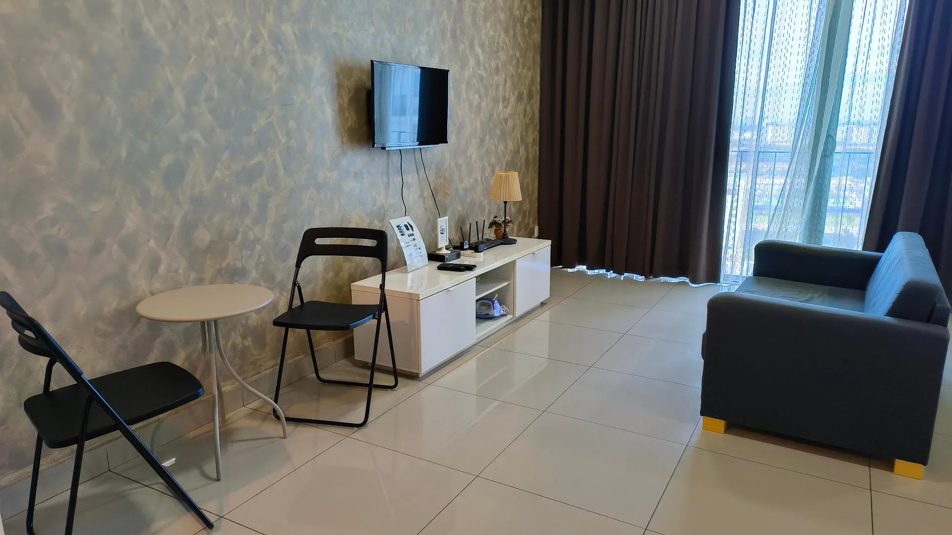 샤알람 세티아 알람의 스튜디오 아파트먼트 (45m², 프라이빗 욕실 1개) 4성급 싱글룸 스위트룸