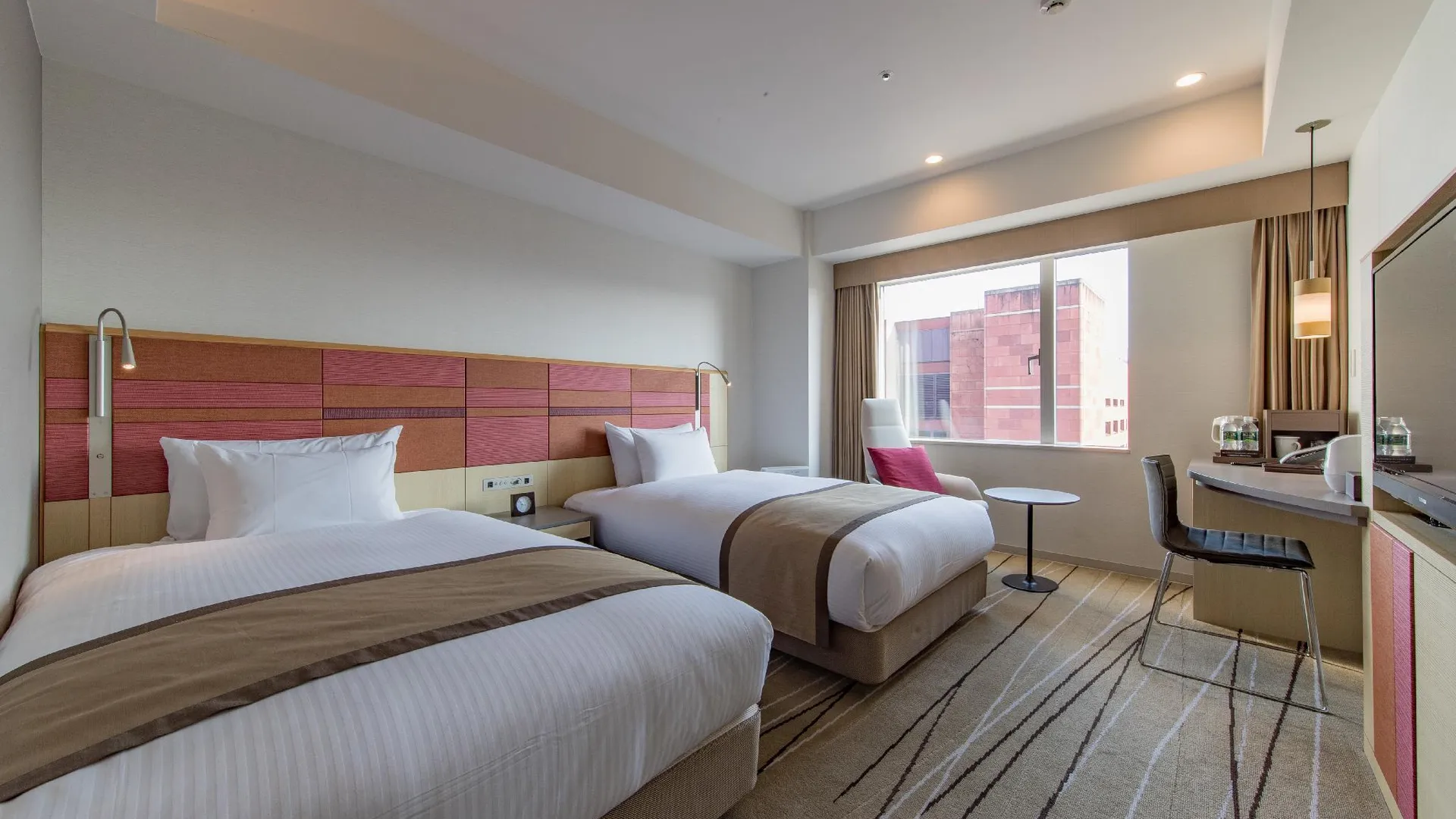 후쿠오카 JR 큐슈 호텔 블로섬 하카타 센트럴 4성급 호텔 스위트룸