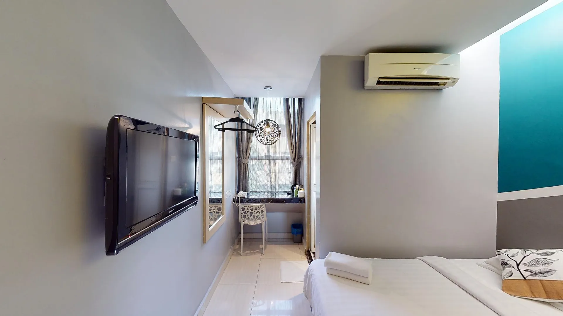 코타키나발루 하이-5 호텔 1성급 호텔 객실