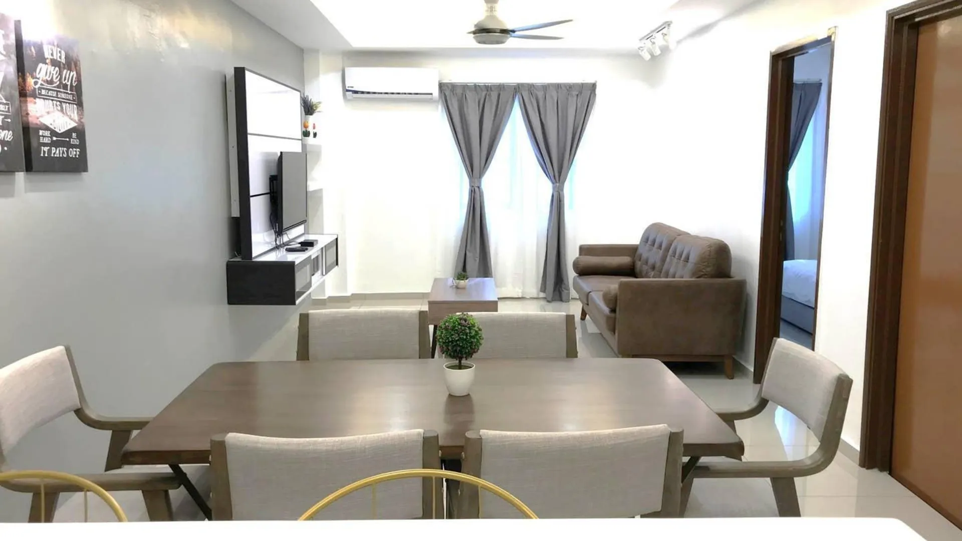 말라카 말라카 시내의 프라이빗 하우스 (100m², 침실 3개, 프라이빗 욕실 2개) 3성급 싱글룸 로비