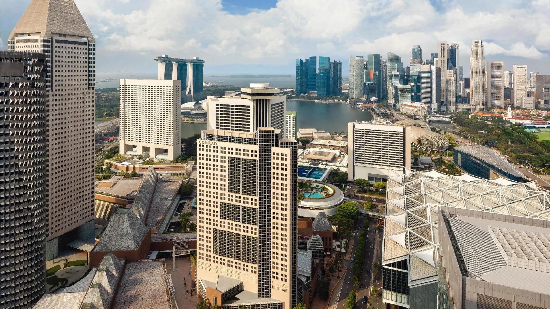 싱가포르 콘래드 싱가포르 마리나 베이 5성급 호텔 객실