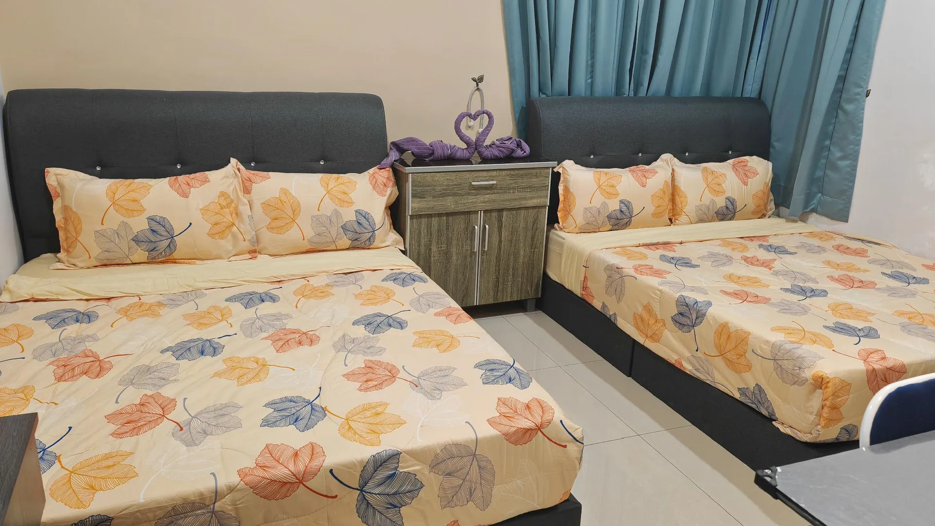 이포 캄풍 쿠차이의 아파트먼트 (100m², 침실 2개, 프라이빗 욕실 2개) 3성급 싱글룸 스위트룸