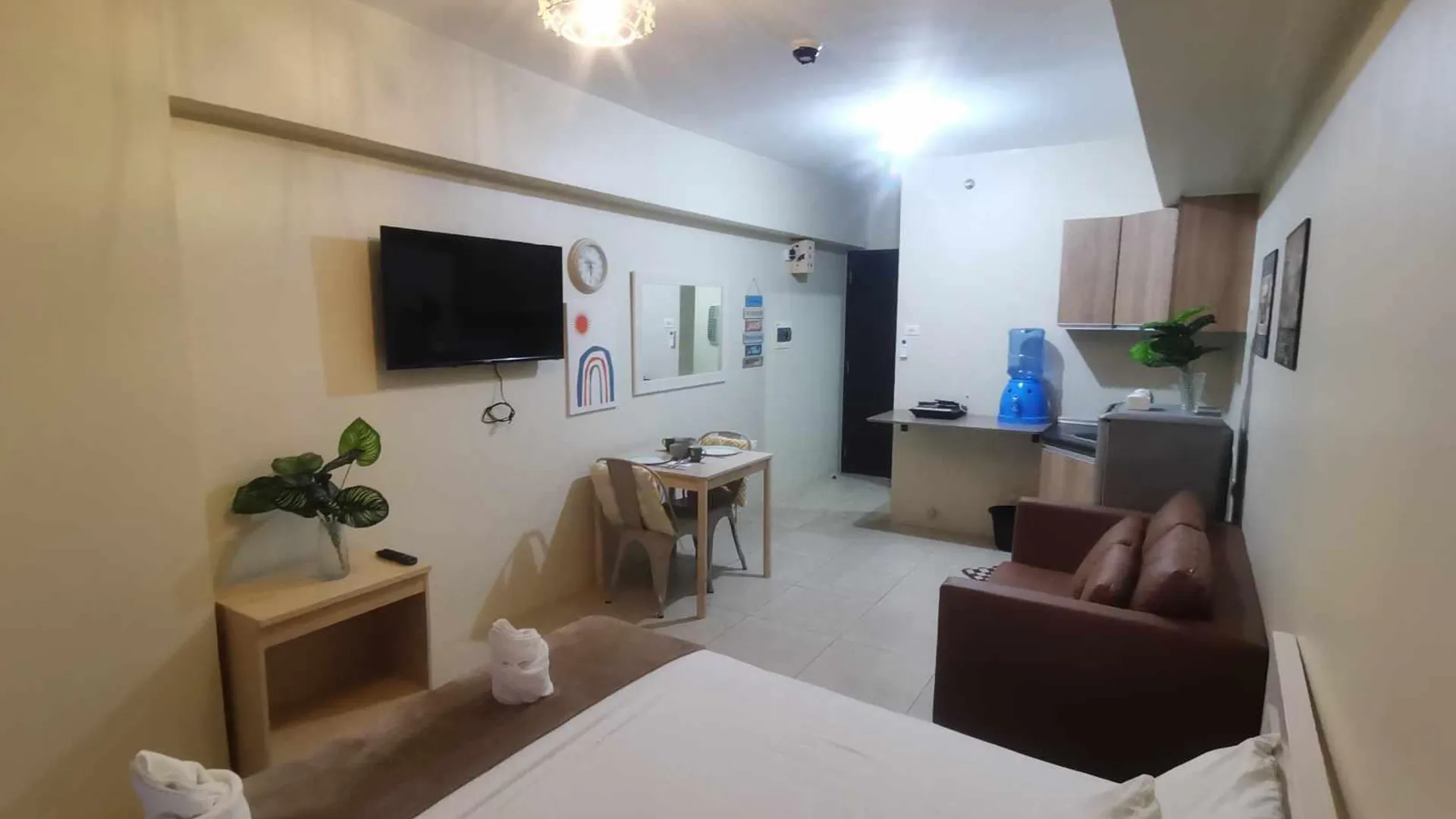 세부 아파스의 아파트먼트 (23m², 침실 1개, 프라이빗 욕실 1개) 1성급 싱글룸 객실