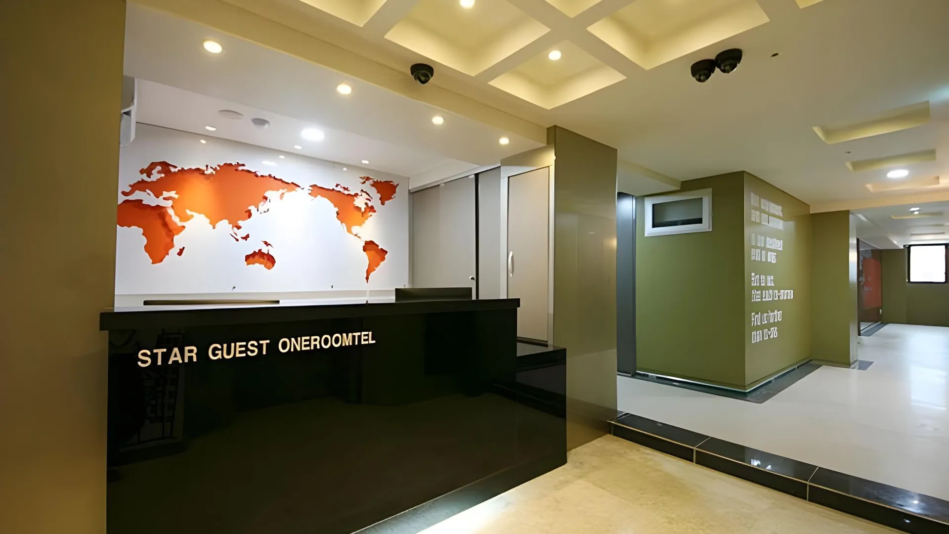 서울 스타 게스트하우스 1성급 호텔 로비