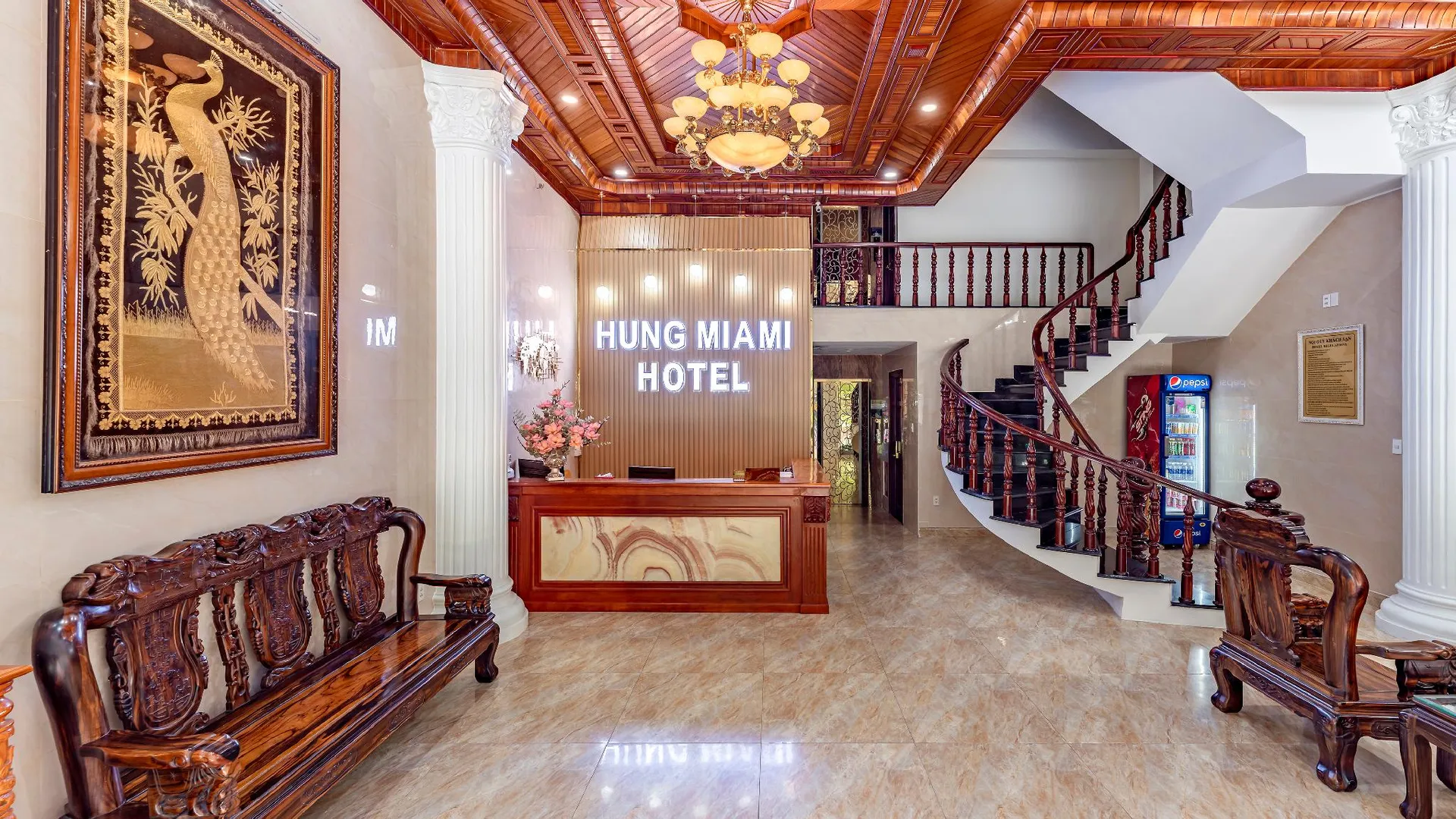 호치민 훙 마이애미 호텔 2성급 호텔 레스토랑