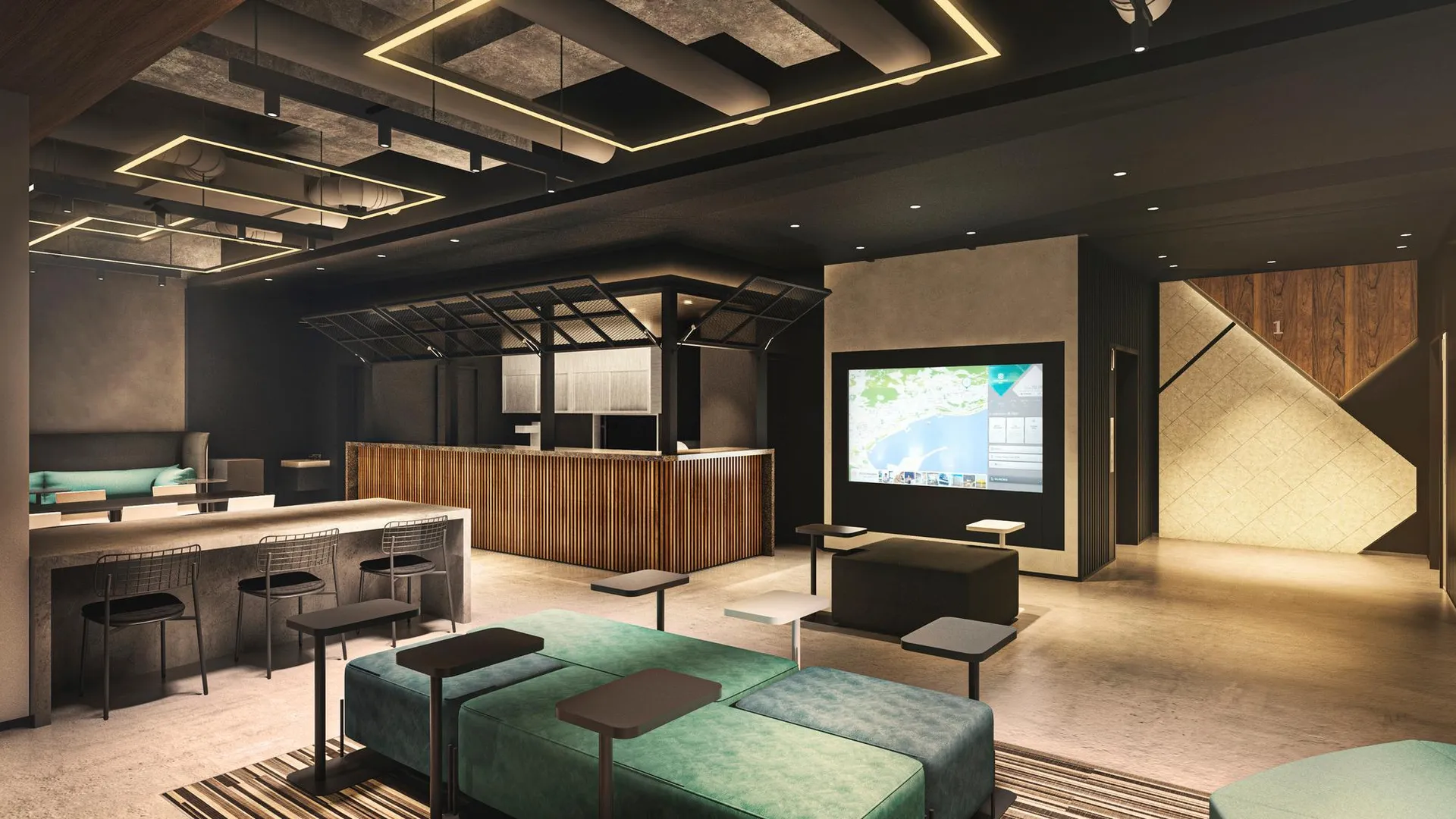 오키나와 본섬 프린스 스마트 인 나하 3성급 호텔 로비