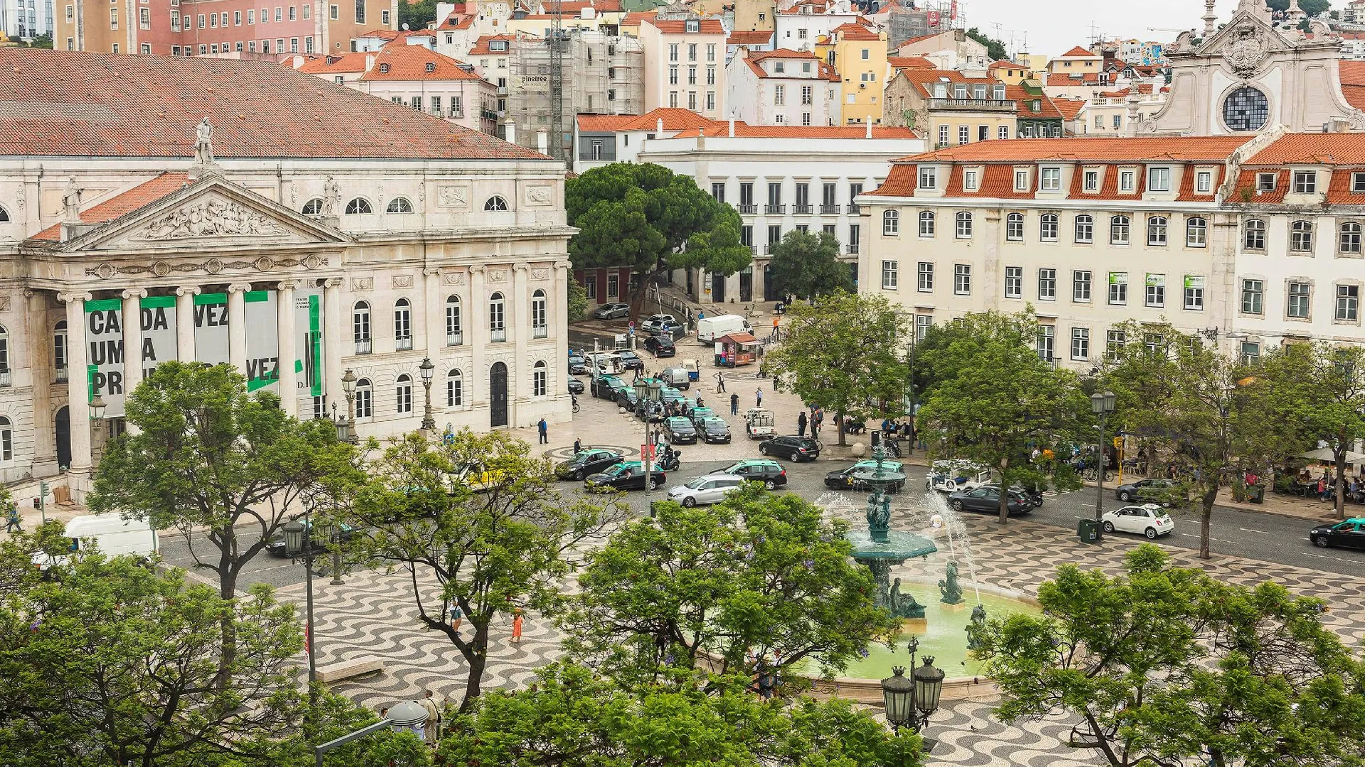 리스본 로시오 호스텔 4성급 호텔 객실