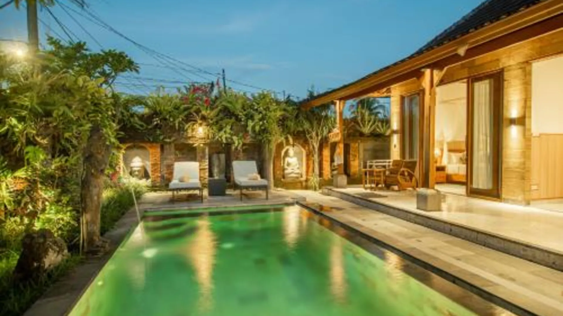 발리 KAWAI Villa Ubud 4성급 싱글룸 객실