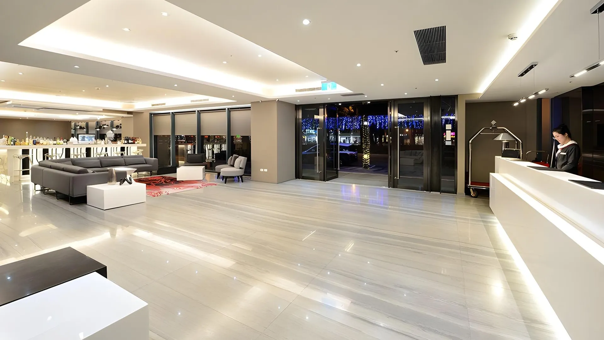 타이베이 소니엔 호텔 4성급 호텔 로비