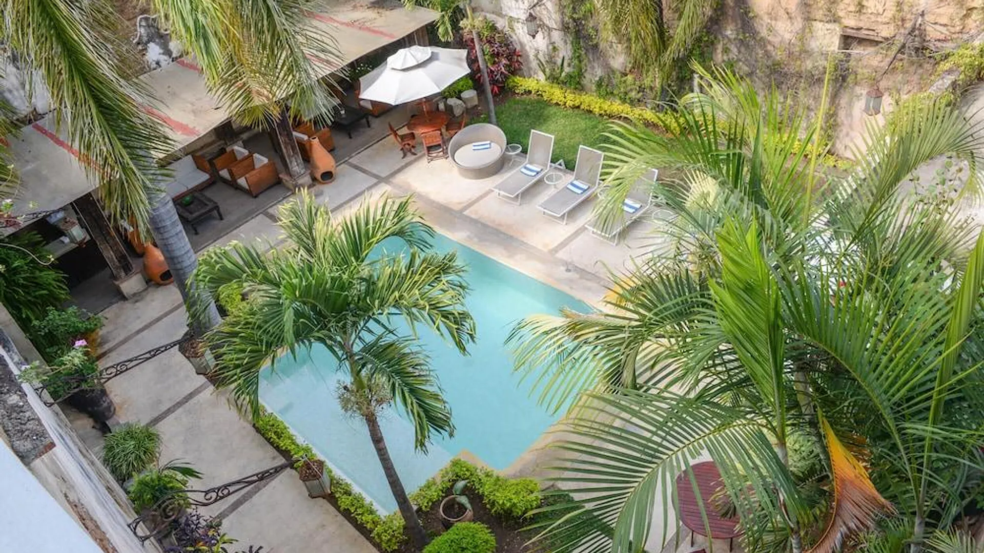 오악사카 Hotel de La Parra 4성급 호텔 수영장