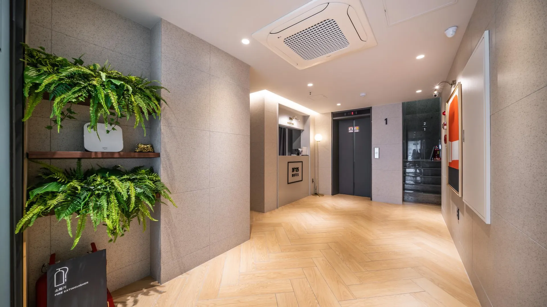 서울 사당 넘버25 사당역점 1성급 호텔 로비