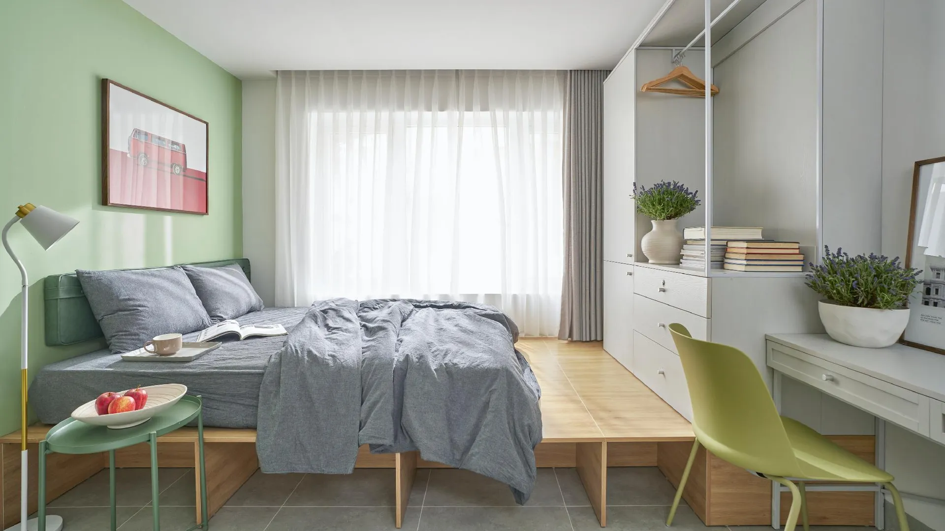 호치민 M 빌리지 리빙 꾸롱 3성급 호텔 스위트룸