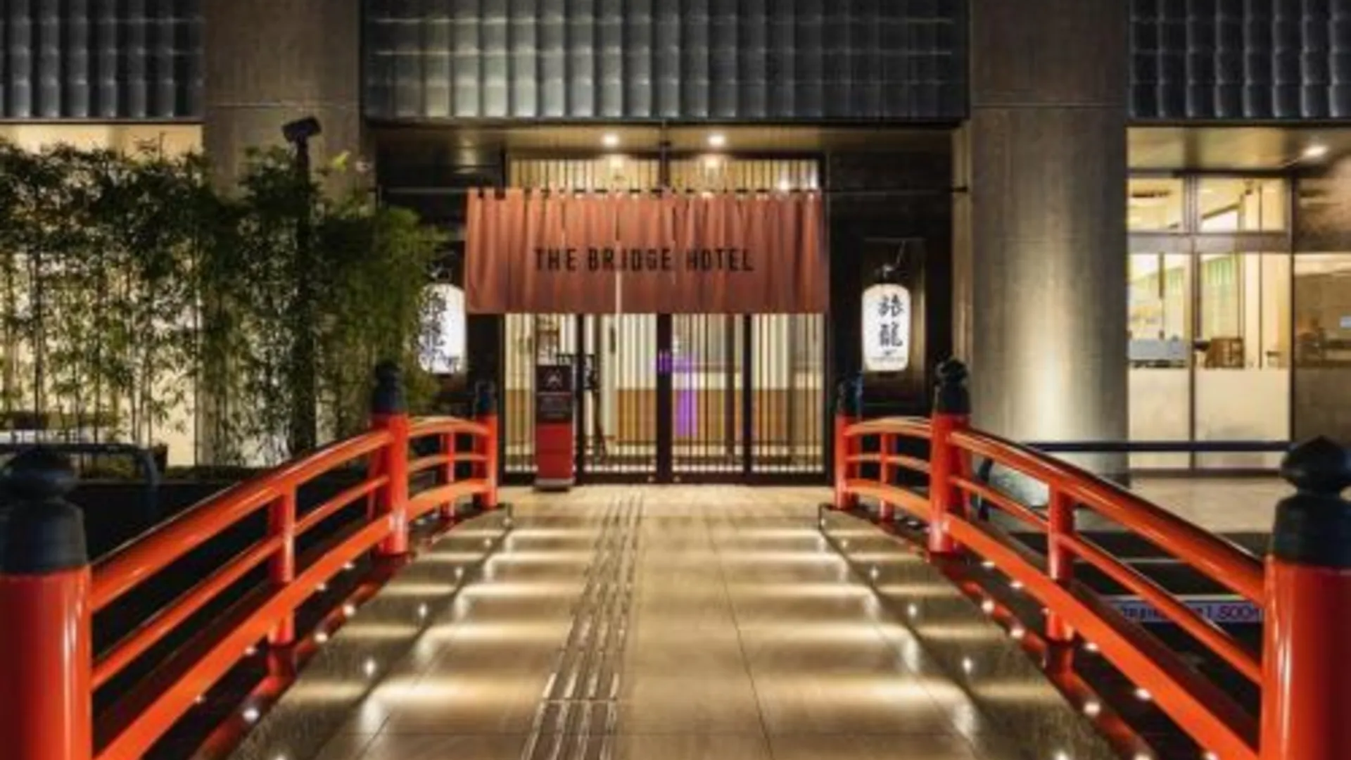 오사카 더 브리지 호텔 신사이바시 3성급 호텔 로비