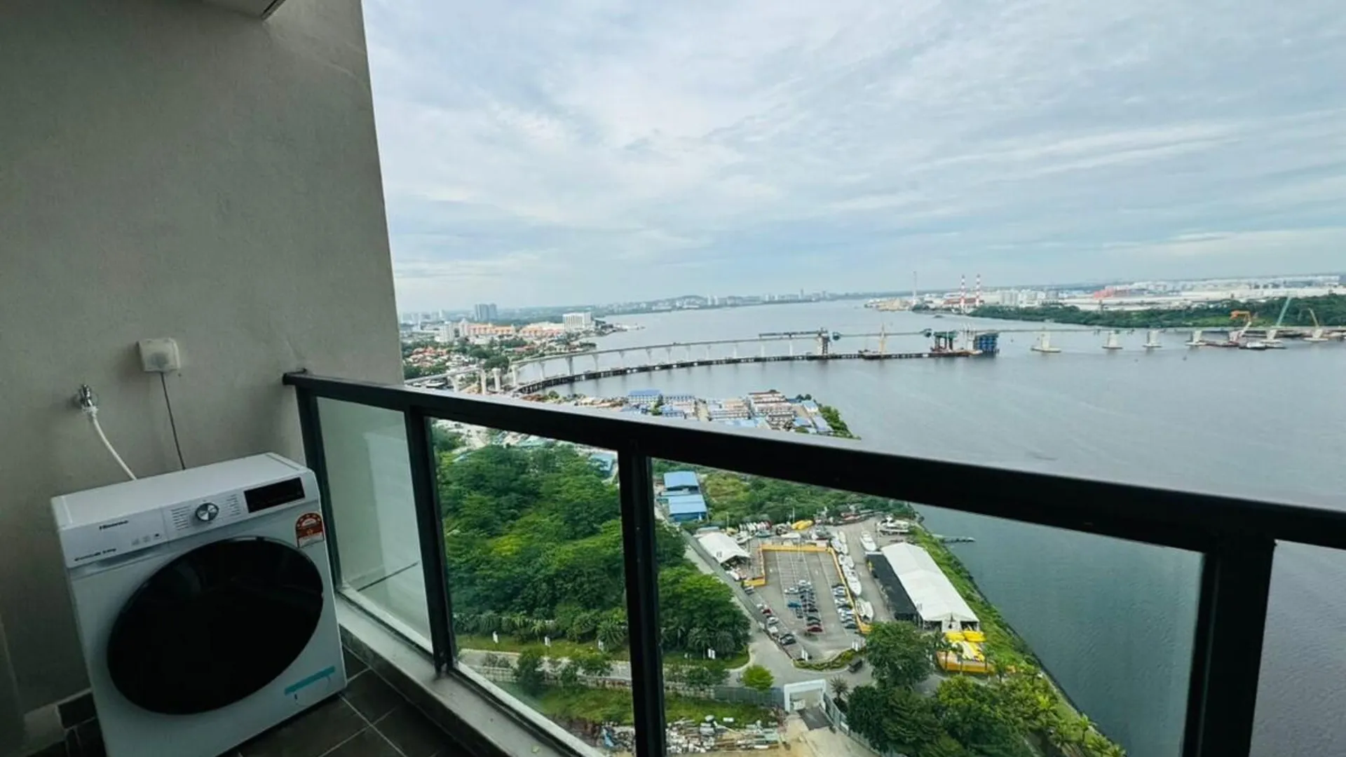 조호바루 / 조호르바루 조호바루의 아파트먼트 (60m², 침실 1개, 프라이빗 욕실 1개) 4성급 싱글룸 레스토랑