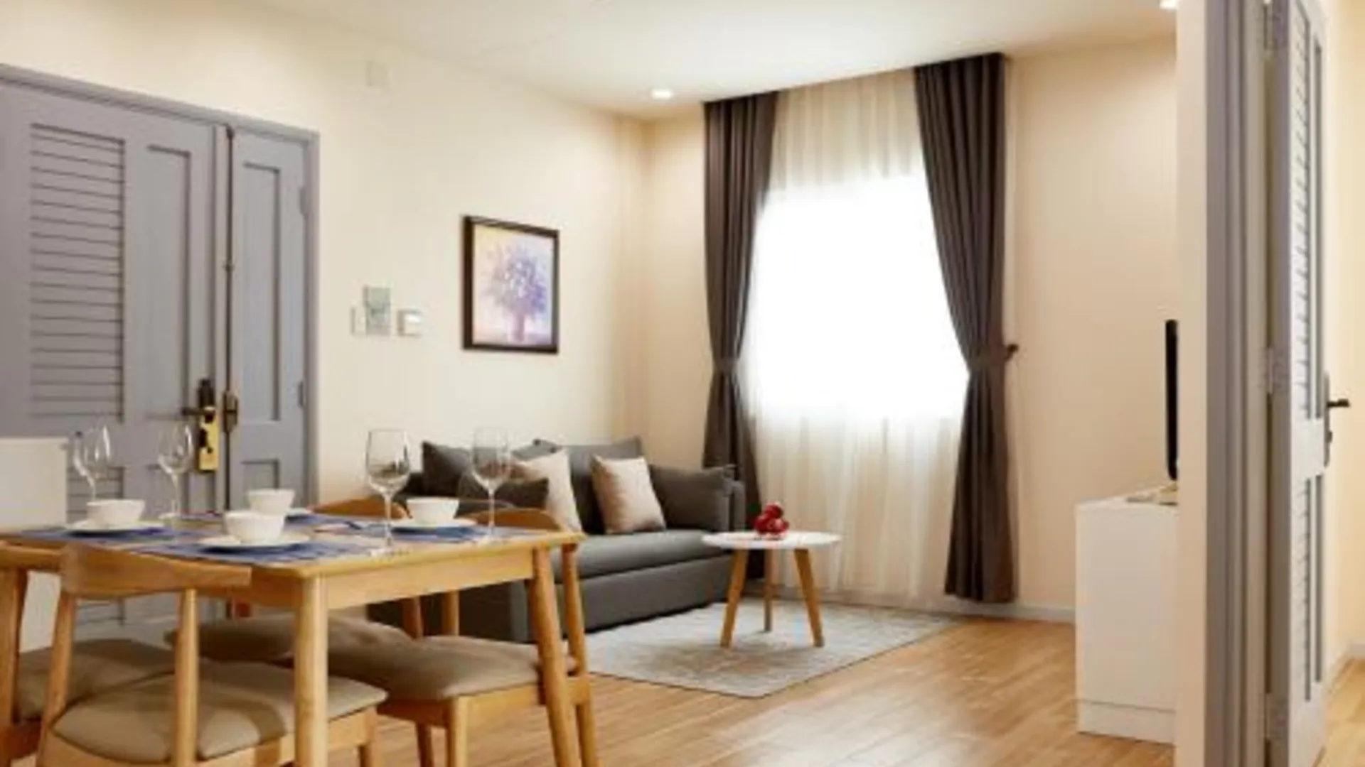 호치민 8B 아파트호텔 3성급 호텔 로비