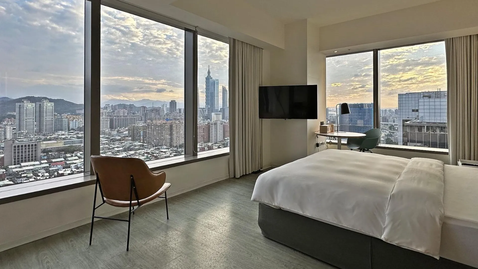 타이베이 암바 타이베이 송산 4성급 호텔 전망