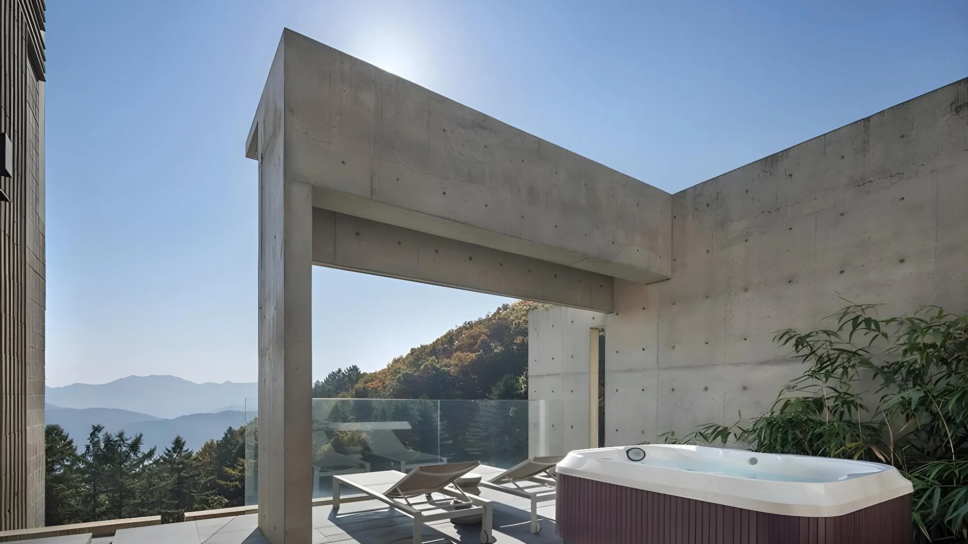 가평 가평 기억의사원 3성급 게스트하우스 전망