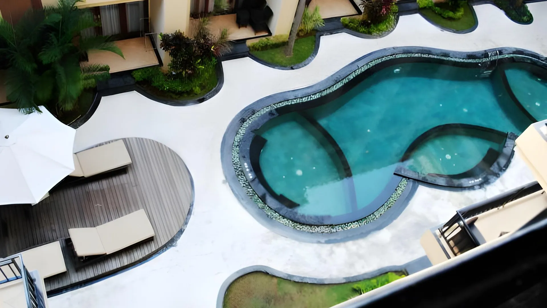 발리 쿠타 타운하우스 아파트먼트 5성급 게스트하우스 객실