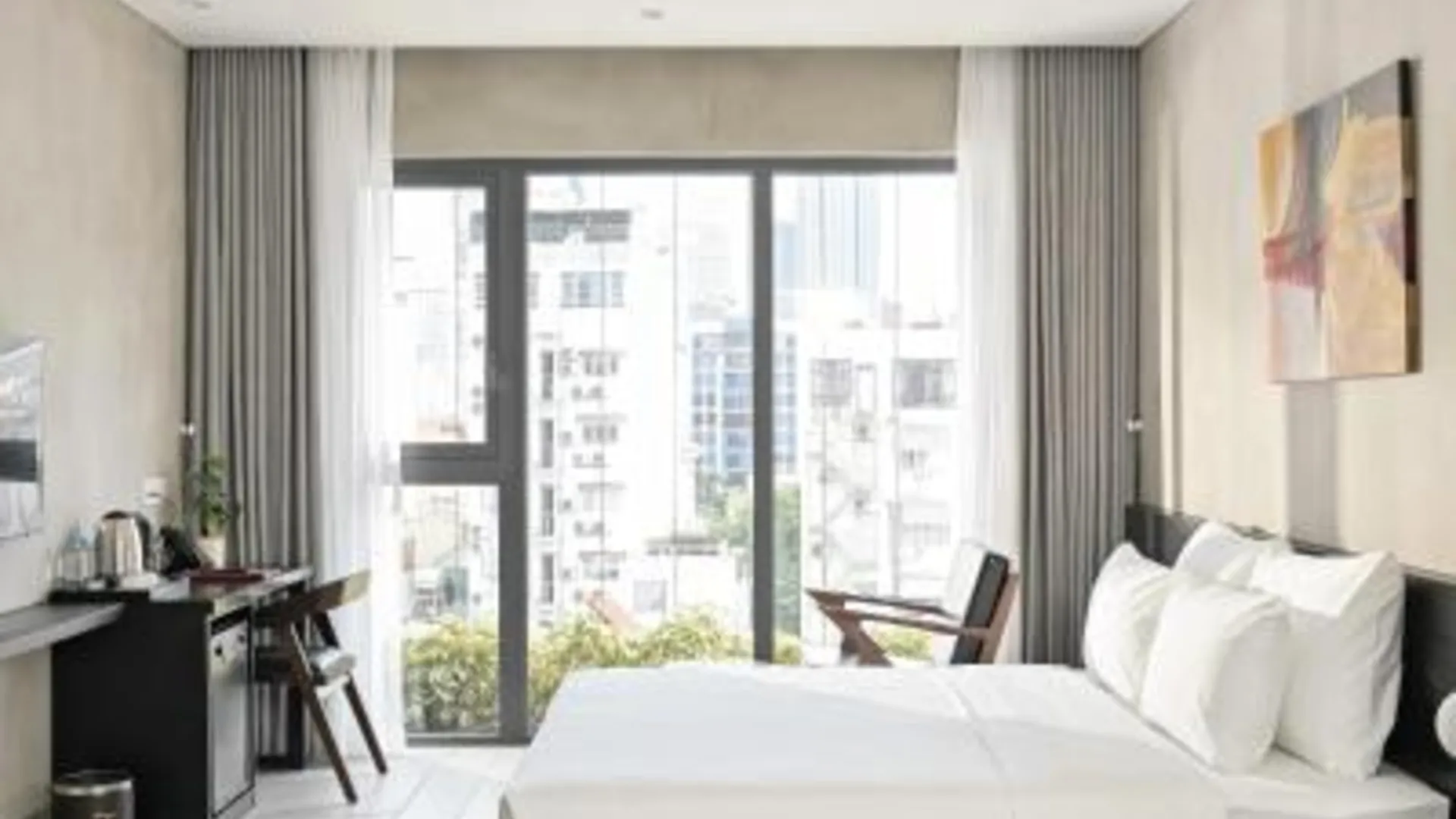 호치민 트리플 E 호텔 메트로 벤 탄 3성급 호텔 전망