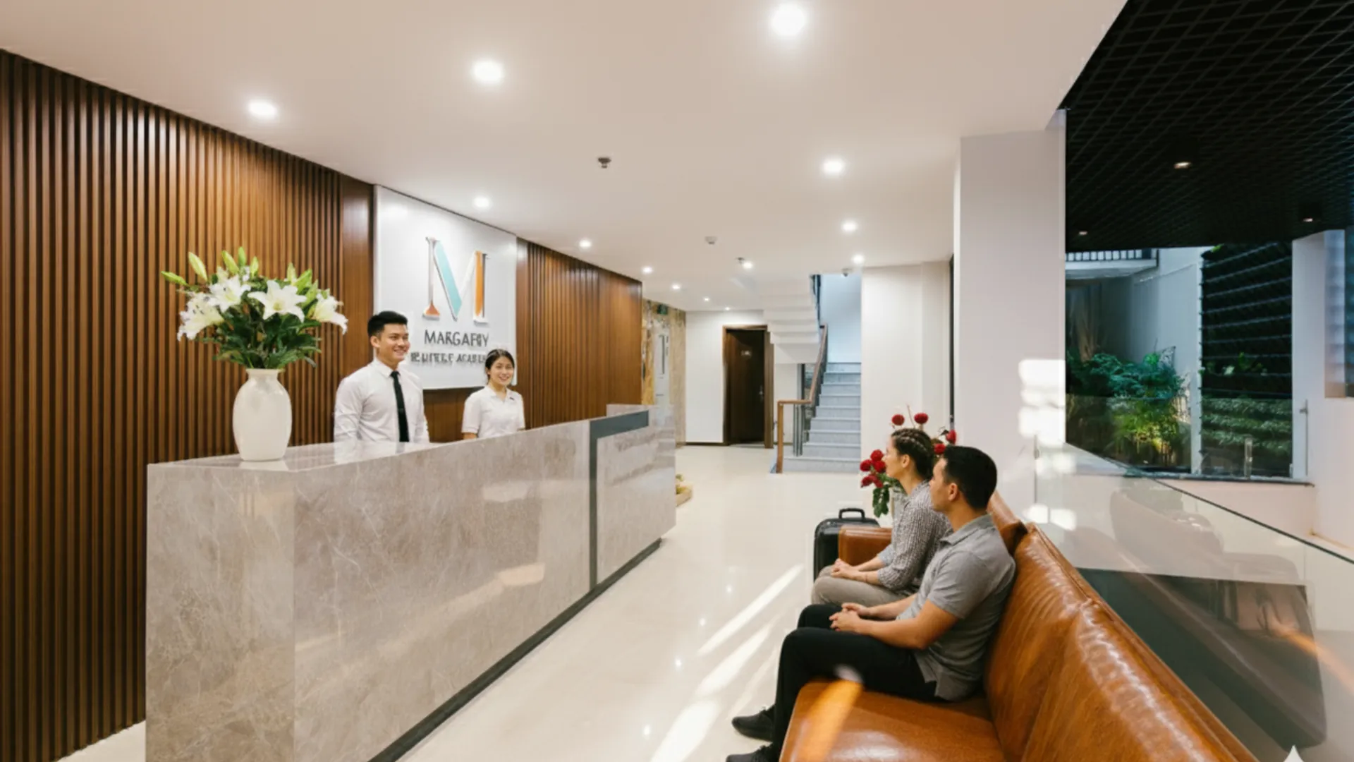 하노이 마저리 부티크 아파트먼트 4성급 호텔 외관