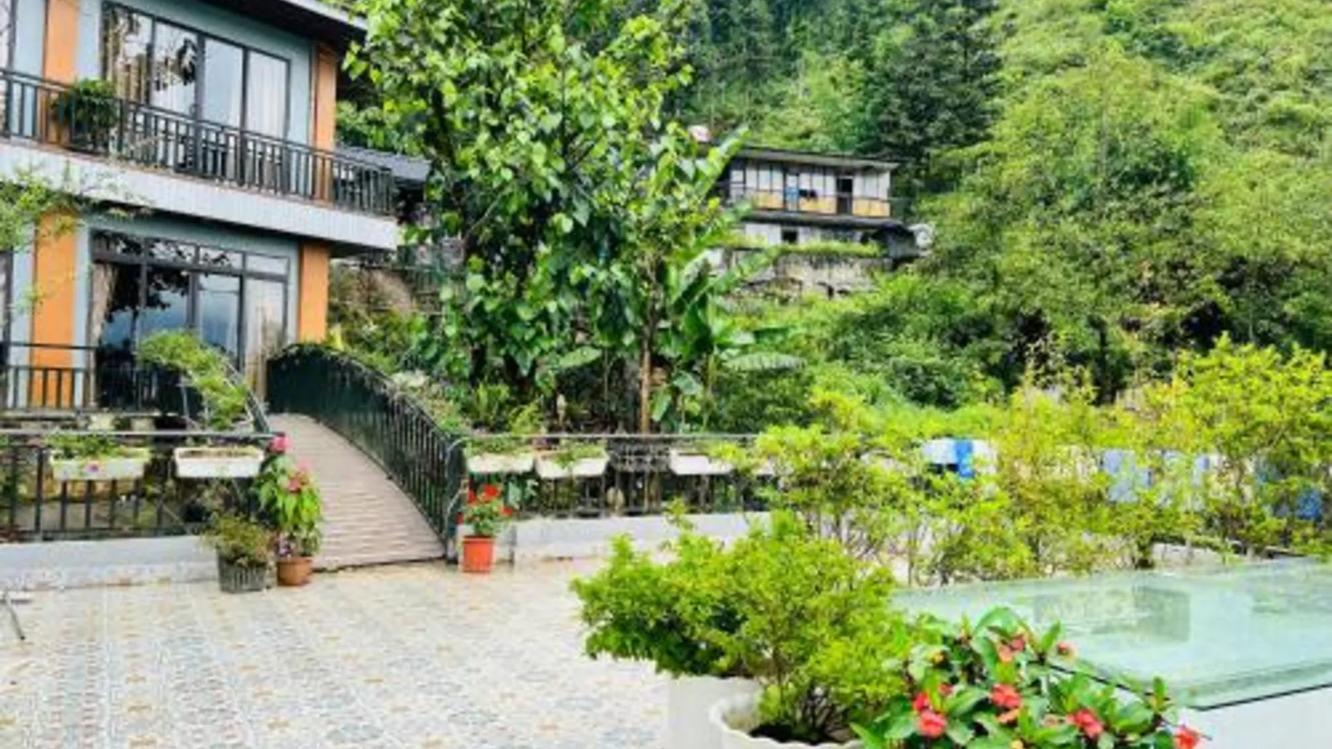 사파 유스 홈스테이 사파 4성급 게스트하우스 레스토랑