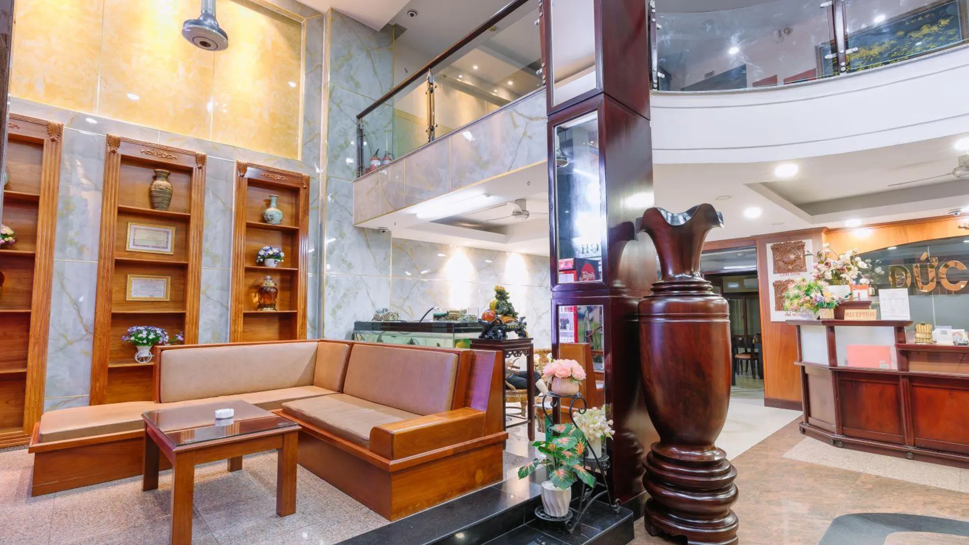 호치민 득민 사이공 에어포트 호텔 3성급 호텔 로비