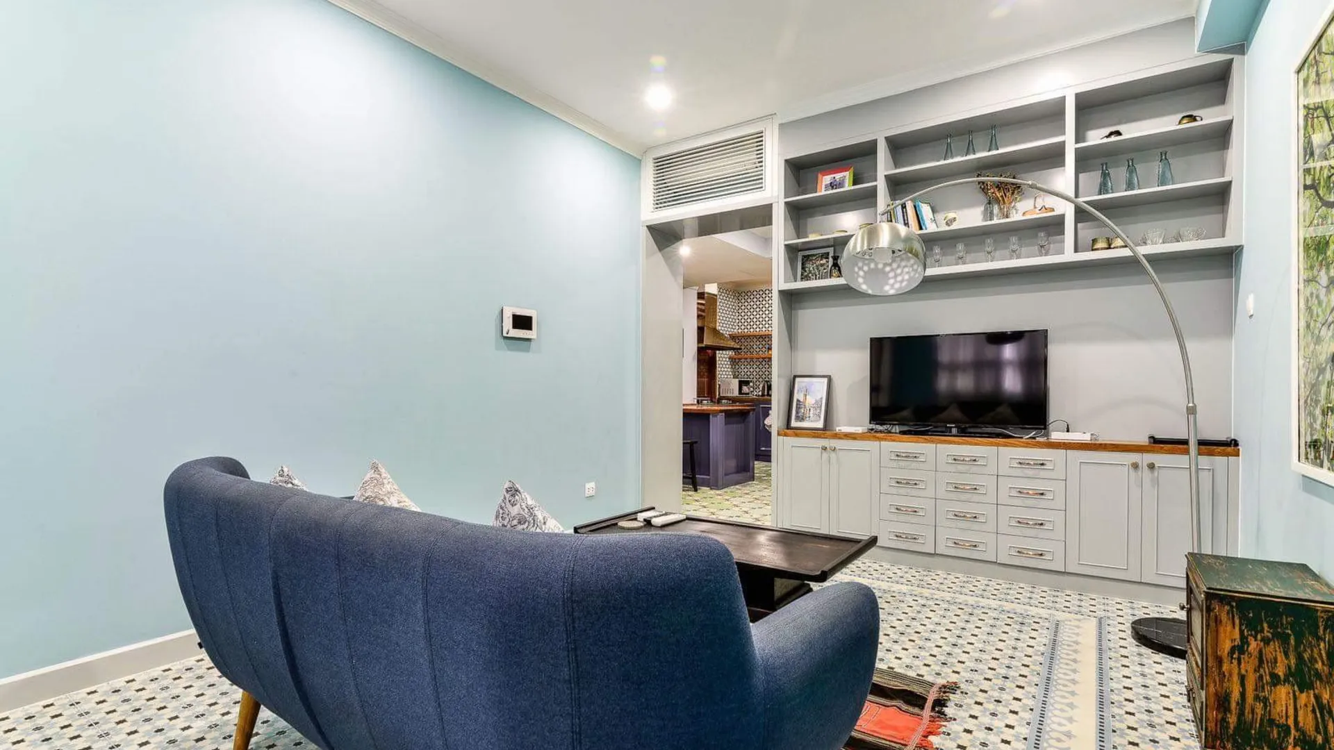 호치민 2군의 아파트먼트 (86m², 침실 2개, 프라이빗 욕실 2개) 5성급 싱글룸 객실