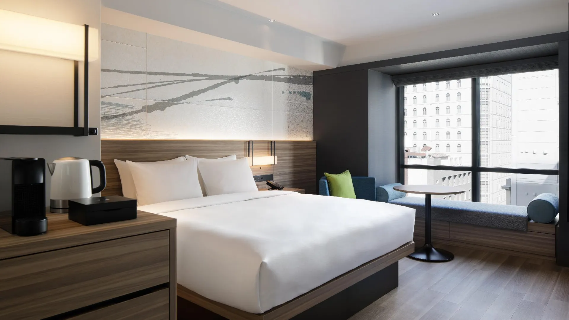 오사카 Courtyard by Marriott Osaka Honmachi 4성급 호텔 전망