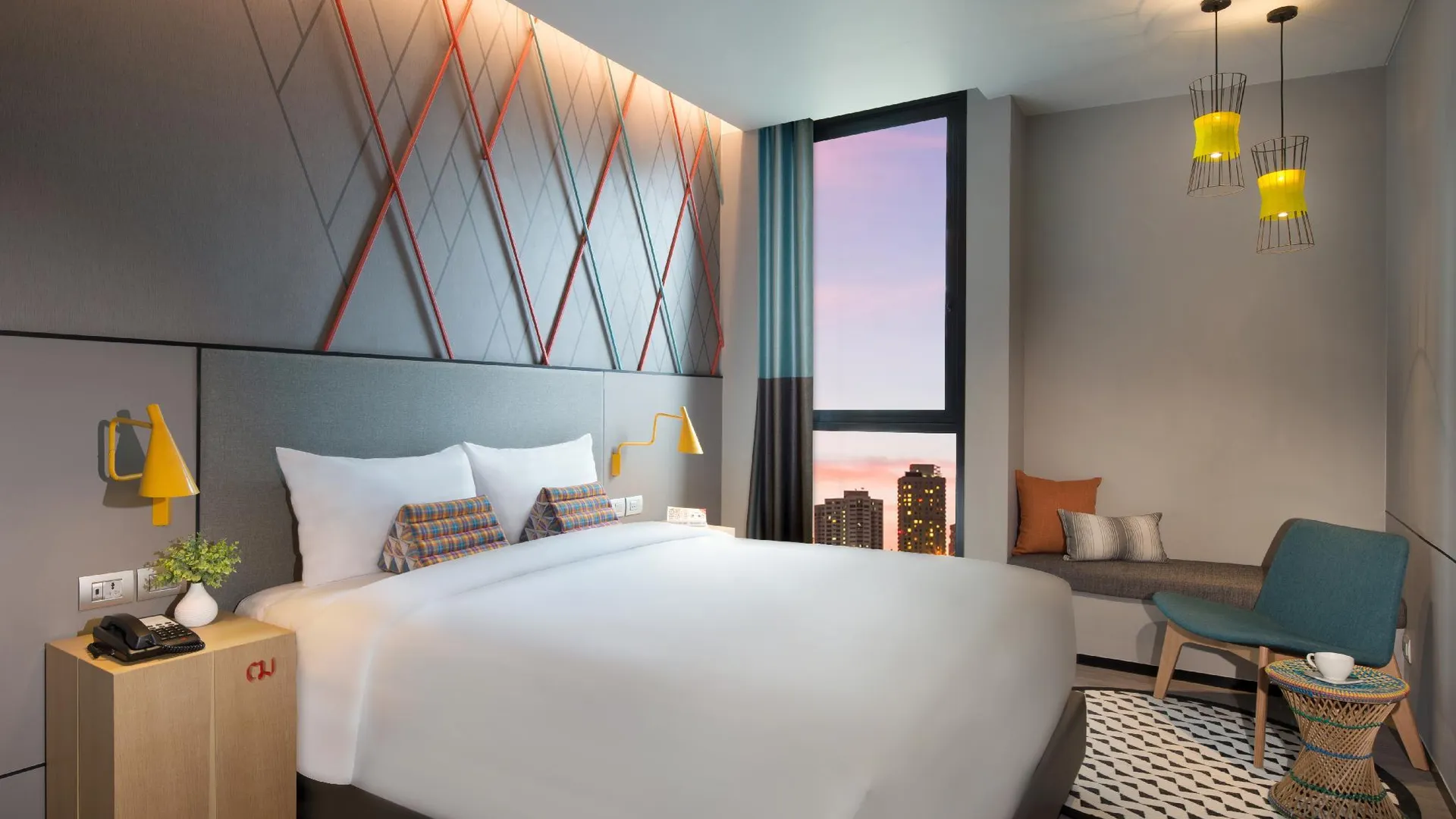 방콕 이비스 스타일 방콕 수쿰빗 프라 카농 4성급 호텔 전망