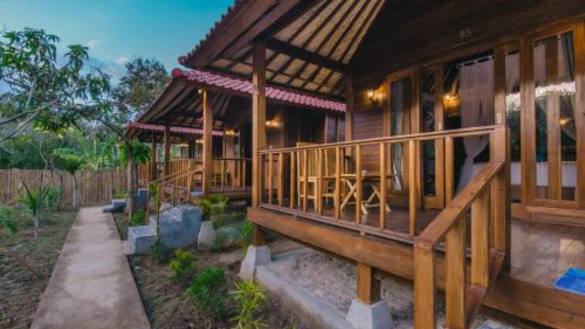 발리 Nerima Hut Lembongan 4성급 게스트하우스 전망