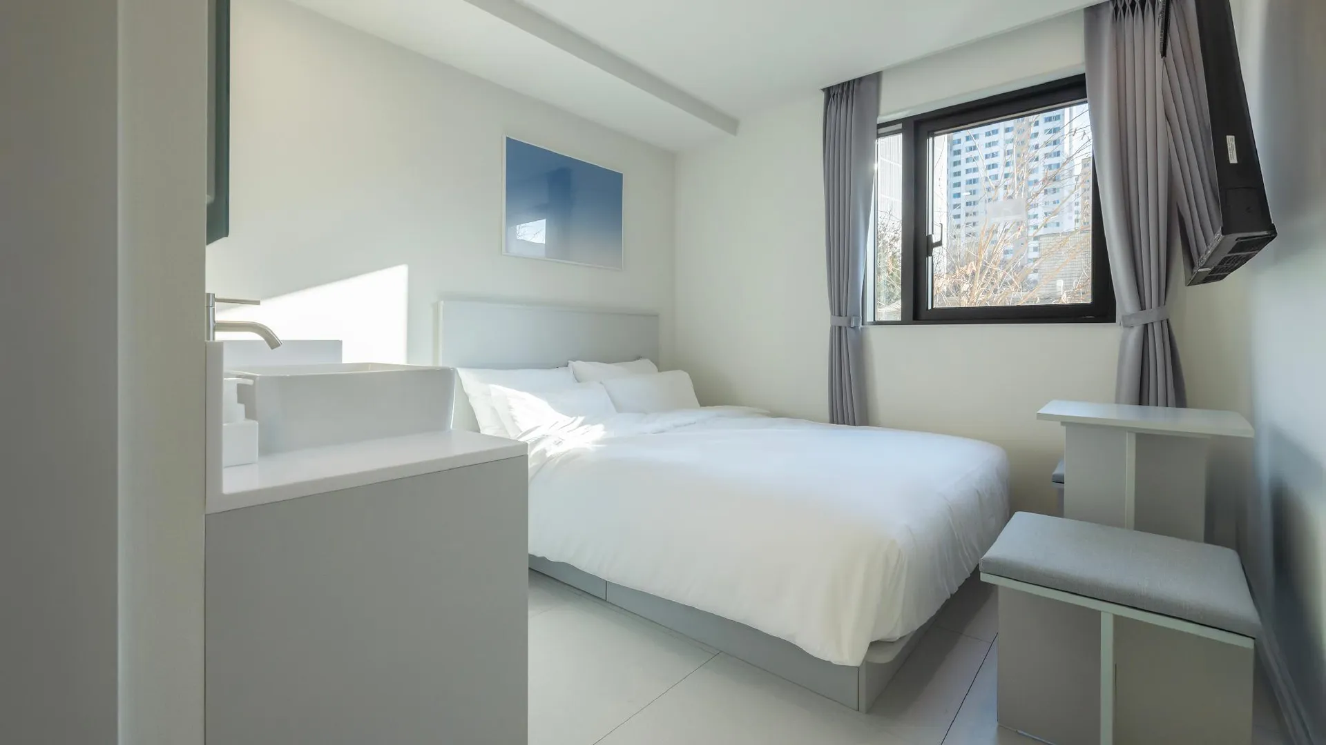 서울 아늑 에어 호텔 개봉점 호텔 스위트룸