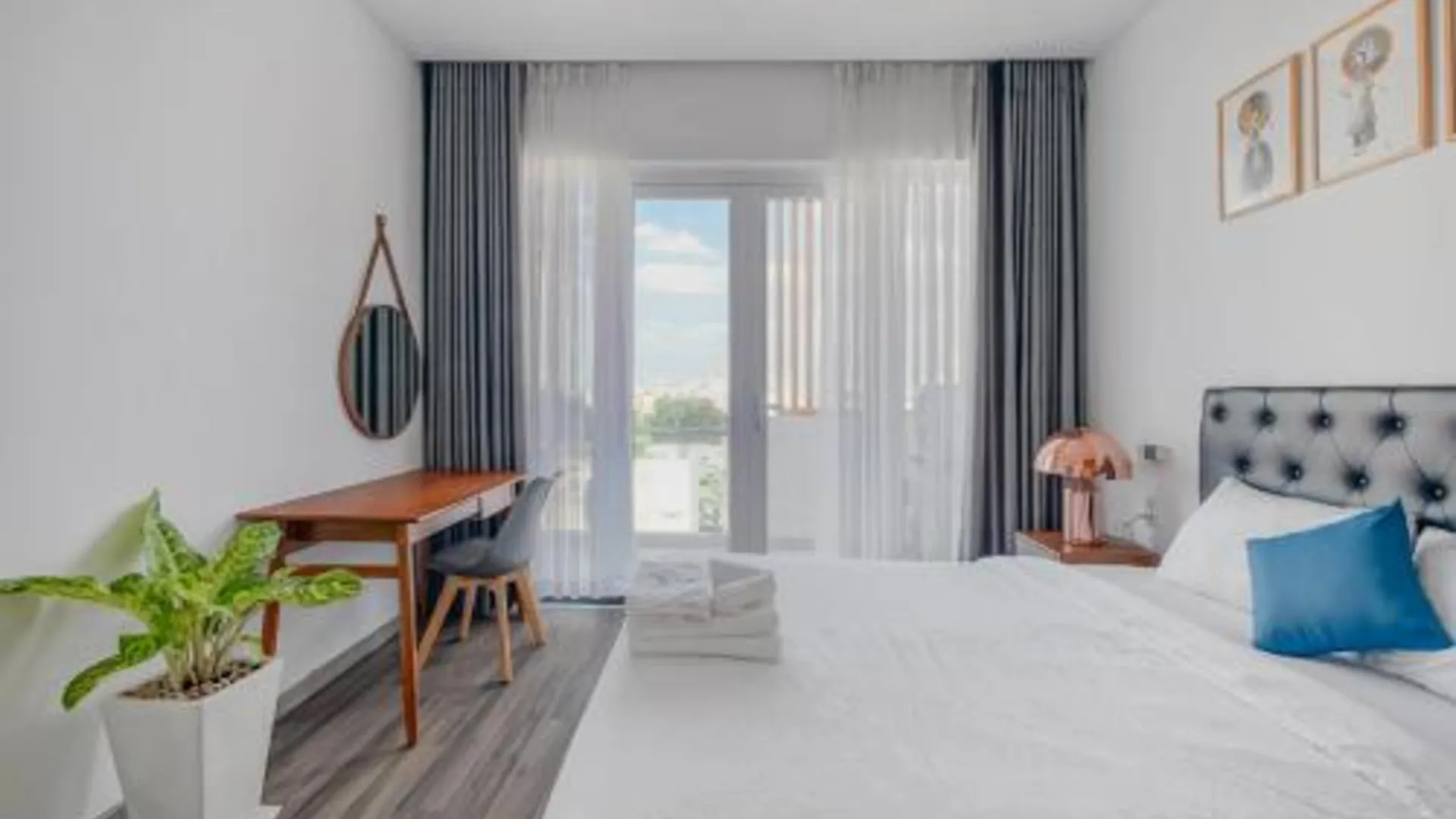 호치민 조모 4성급 게스트하우스 객실