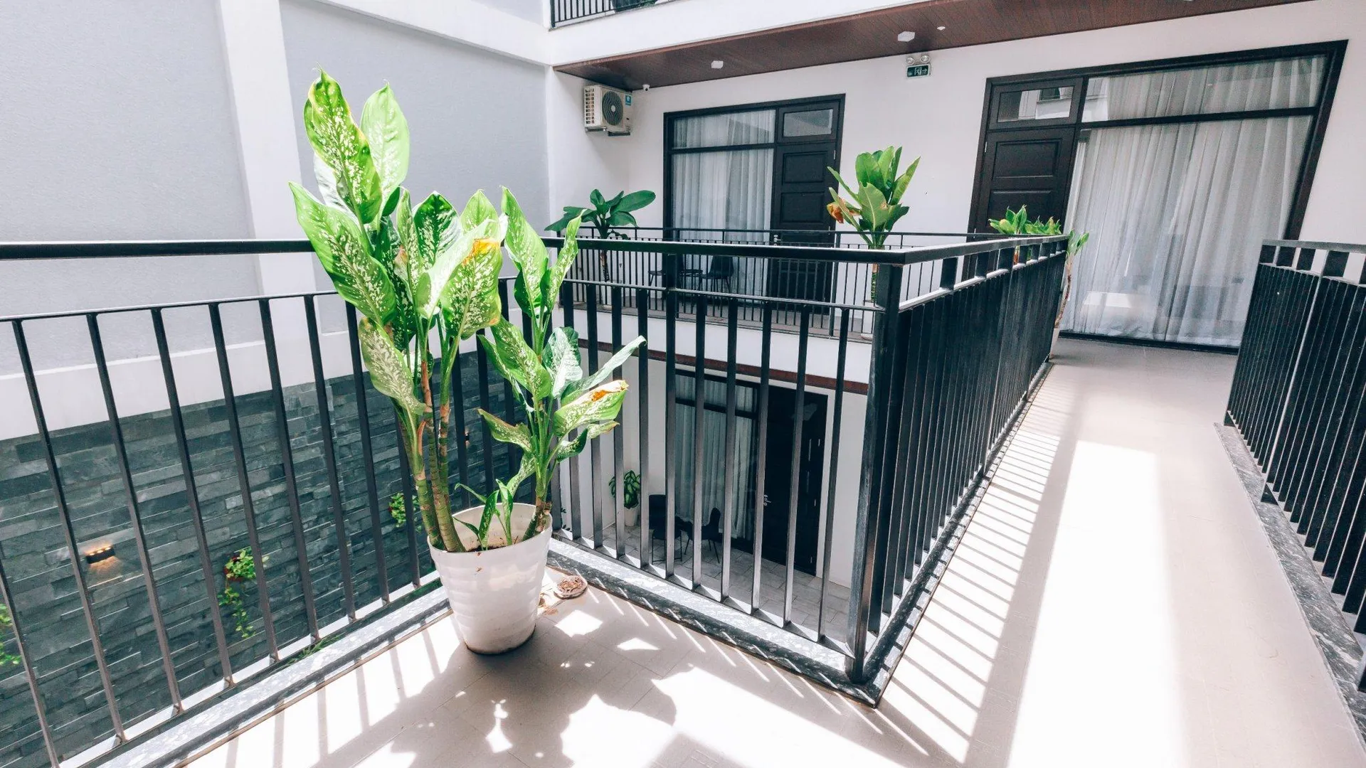 다낭 프억 미의 빌라 (1000m², 침실 9개, 프라이빗 욕실 9개) 4성급 싱글룸 외관