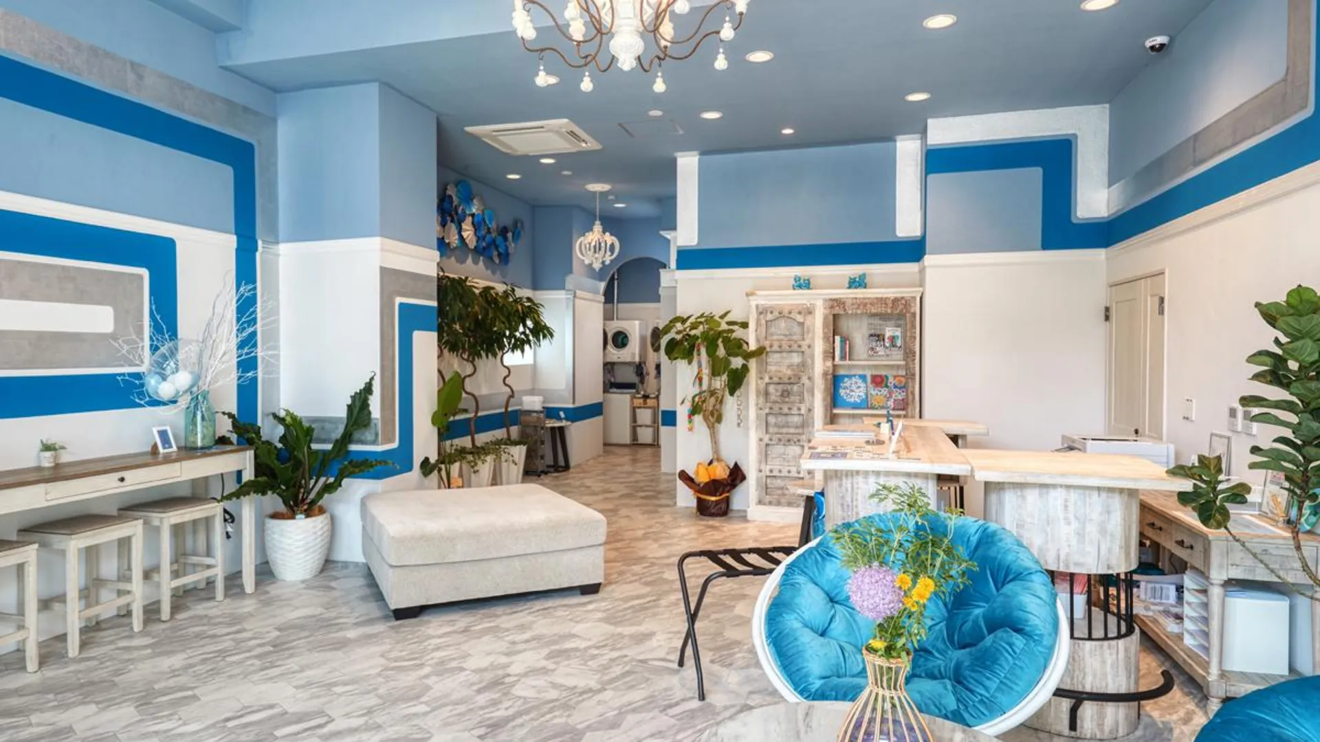 오키나와 본섬 글로리 아일랜드 오키나와 소베 5성급 호텔 로비