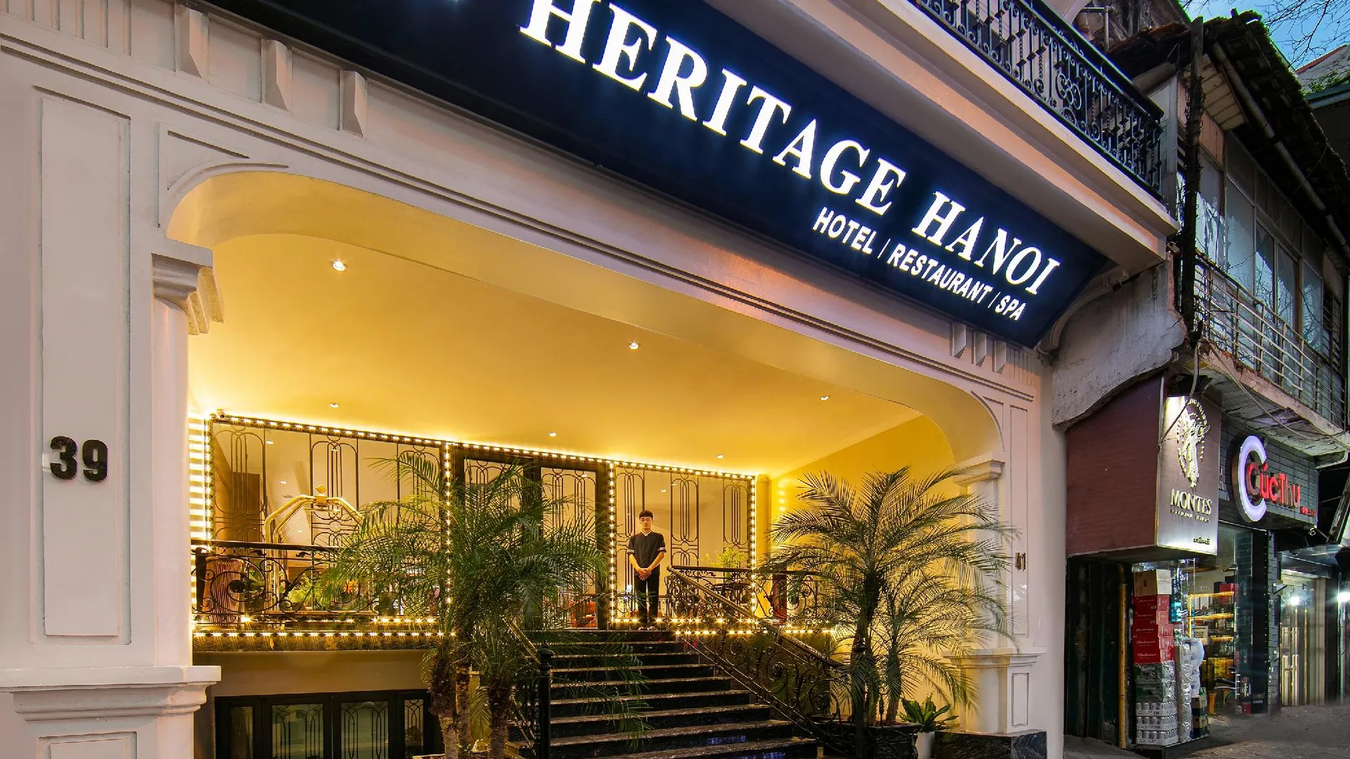 하노이 하노이 L'헤리티지 센터 호텔 앤 스파 4성급 호텔 수영장