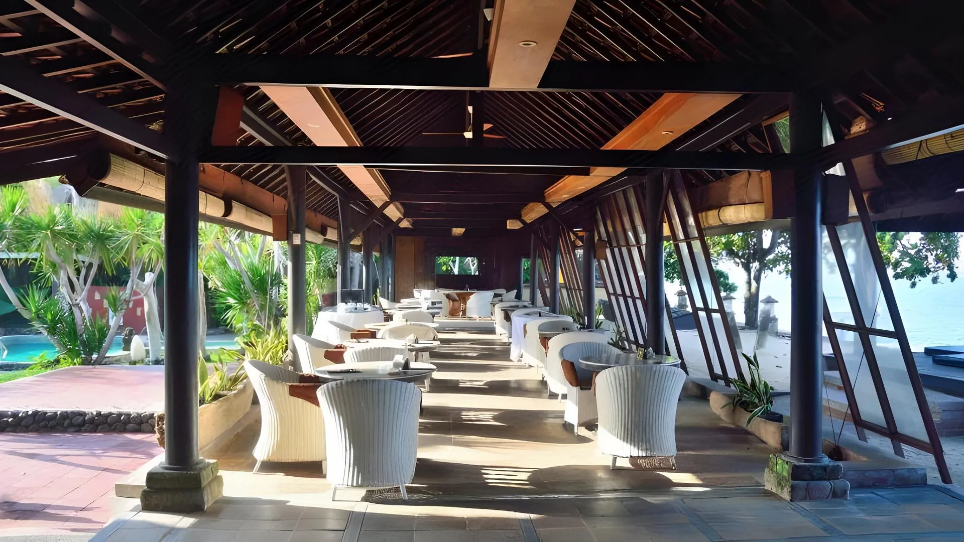 발리 페니다 뷰 비치 호텔 3성급 호텔 로비