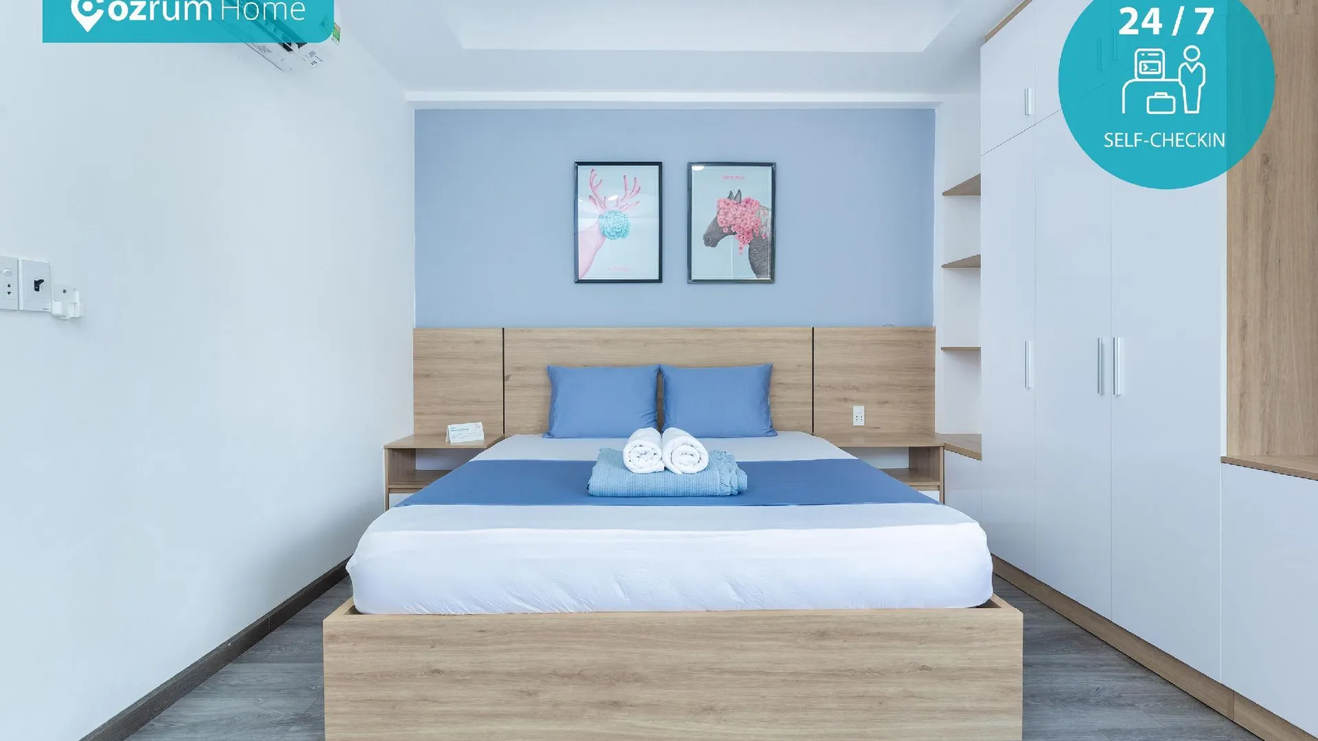 호치민 코즈룸 홈스 시티 타운 3성급 게스트하우스 객실