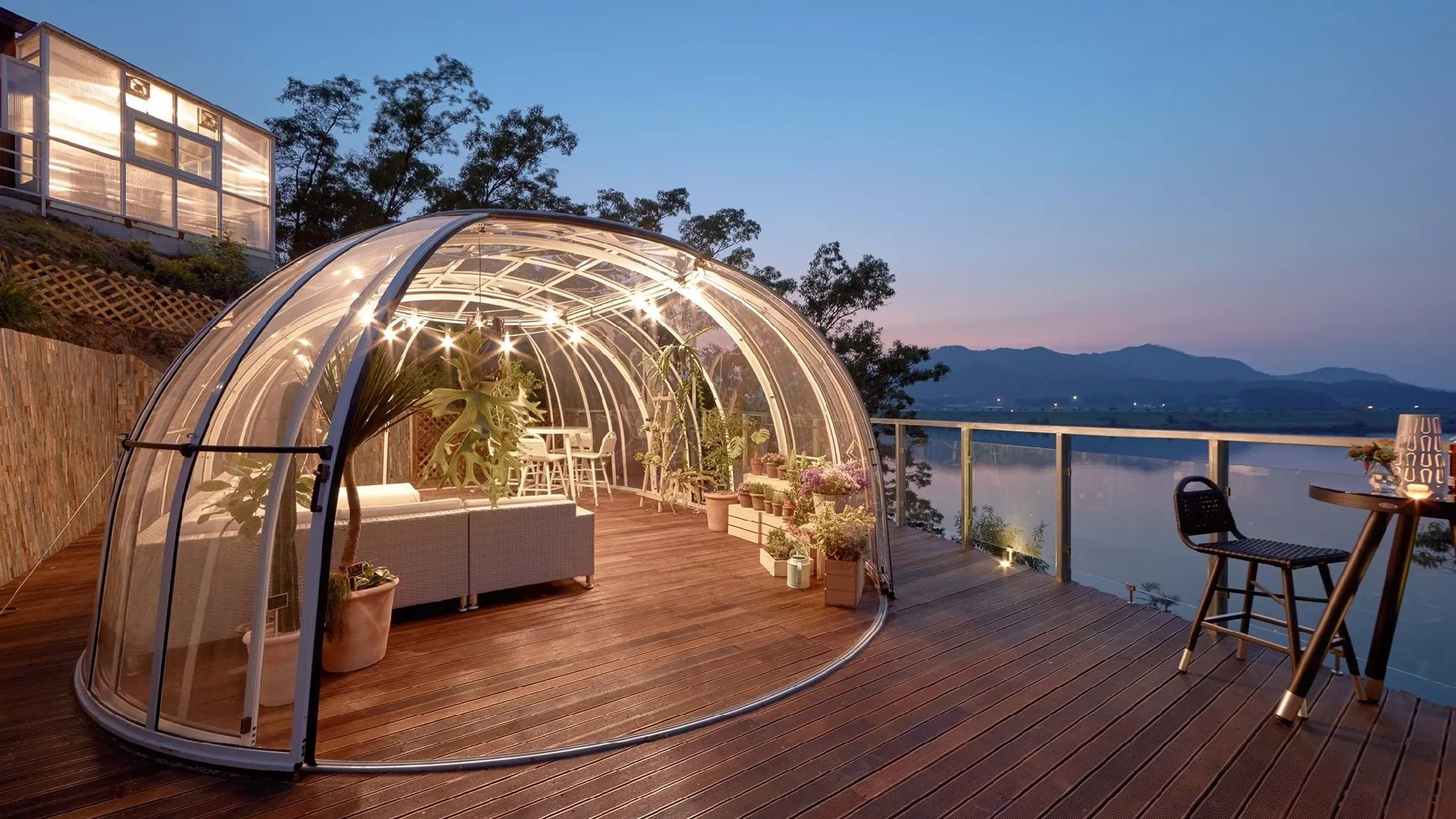 상주 더 비경 프라이빗 풀빌라 2성급 게스트하우스 외관