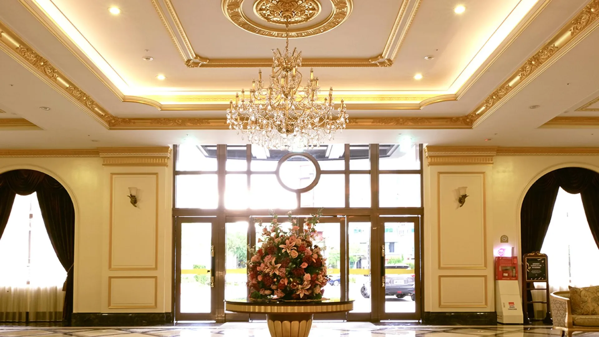 타이베이 푸신 호텔 타이베이 4성급 호텔 로비