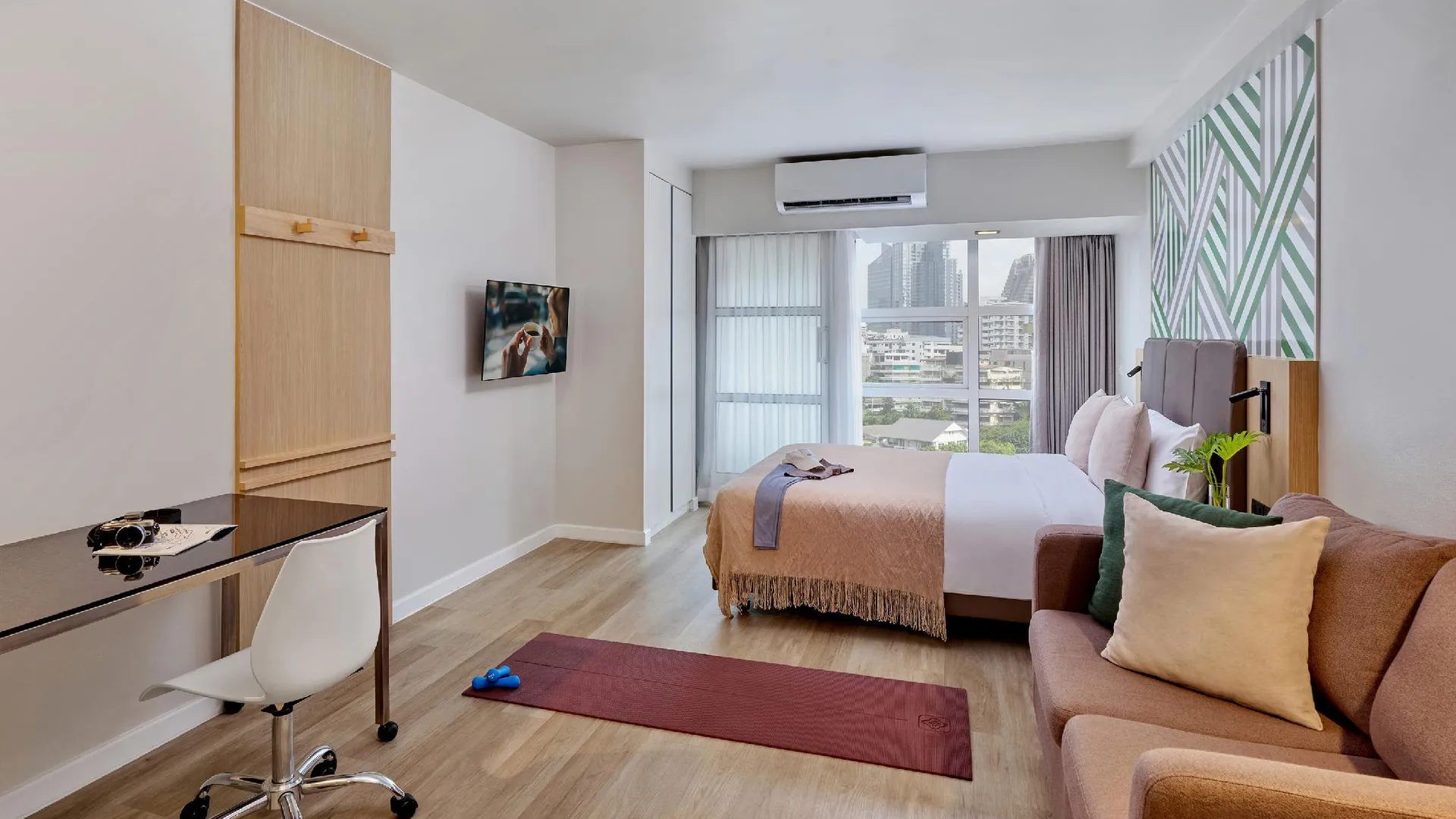 방콕 시타딘 수쿰빗 16 방콕 3성급 호텔 스위트룸