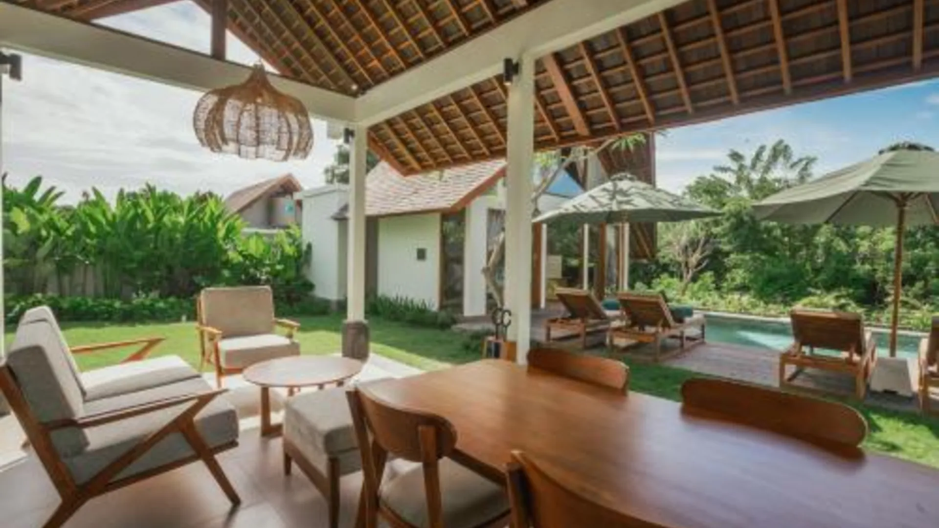 발리 아르파나 럭셔리 프라이빗 풀 빌라 4성급 호텔 전망